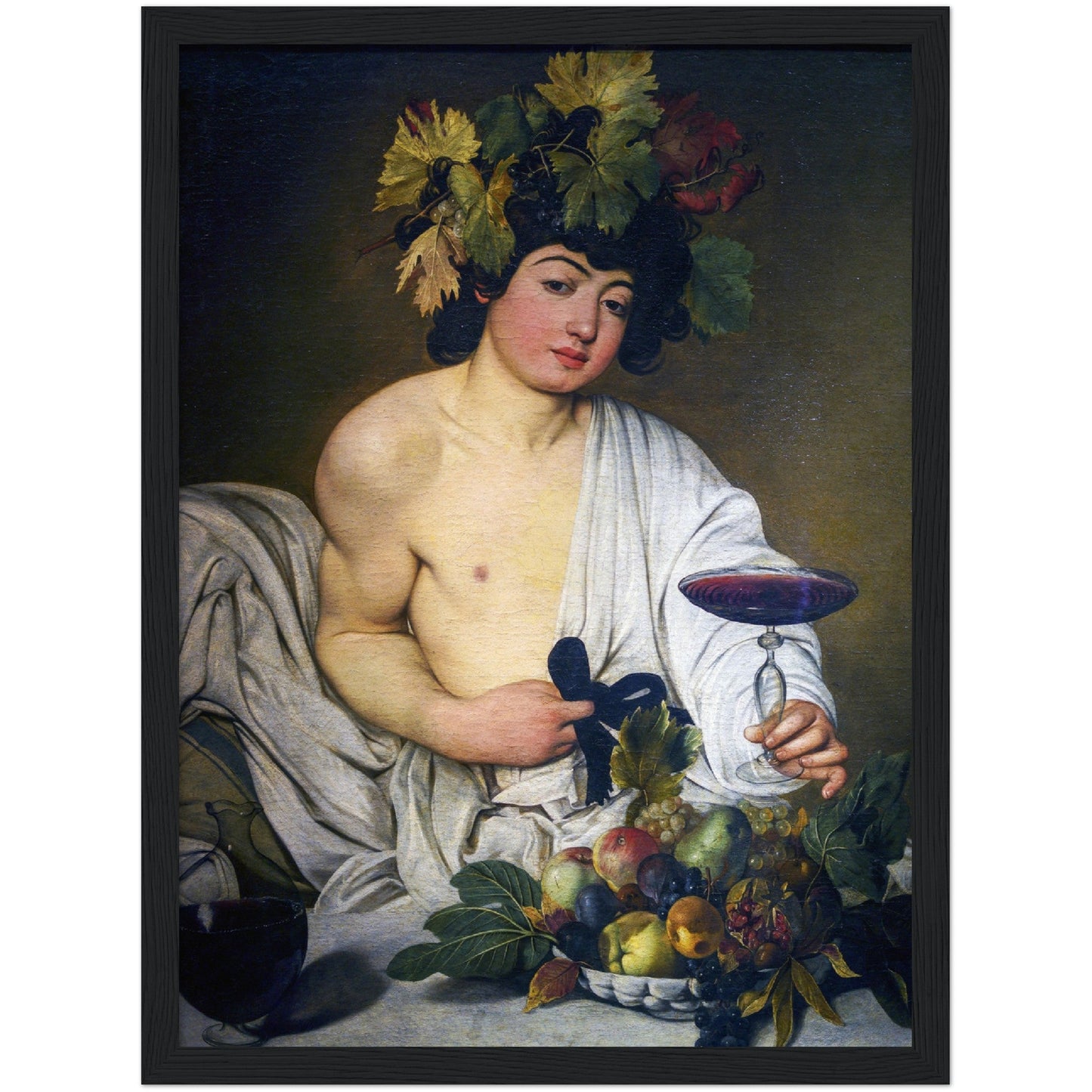 Bacchus - Caravaggio - Print Material - Master's Gaze