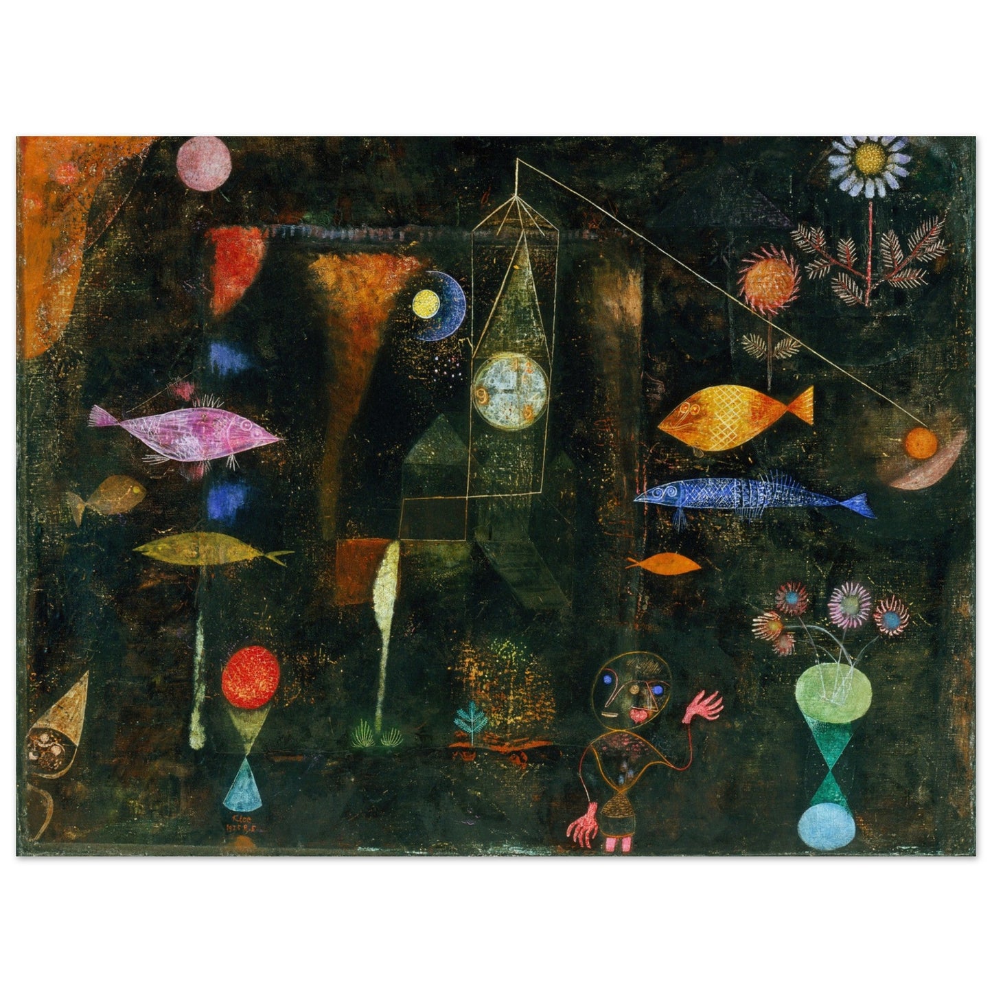 Fish Magic (1925) by Paul Klee - Print Material - Master's Gaze