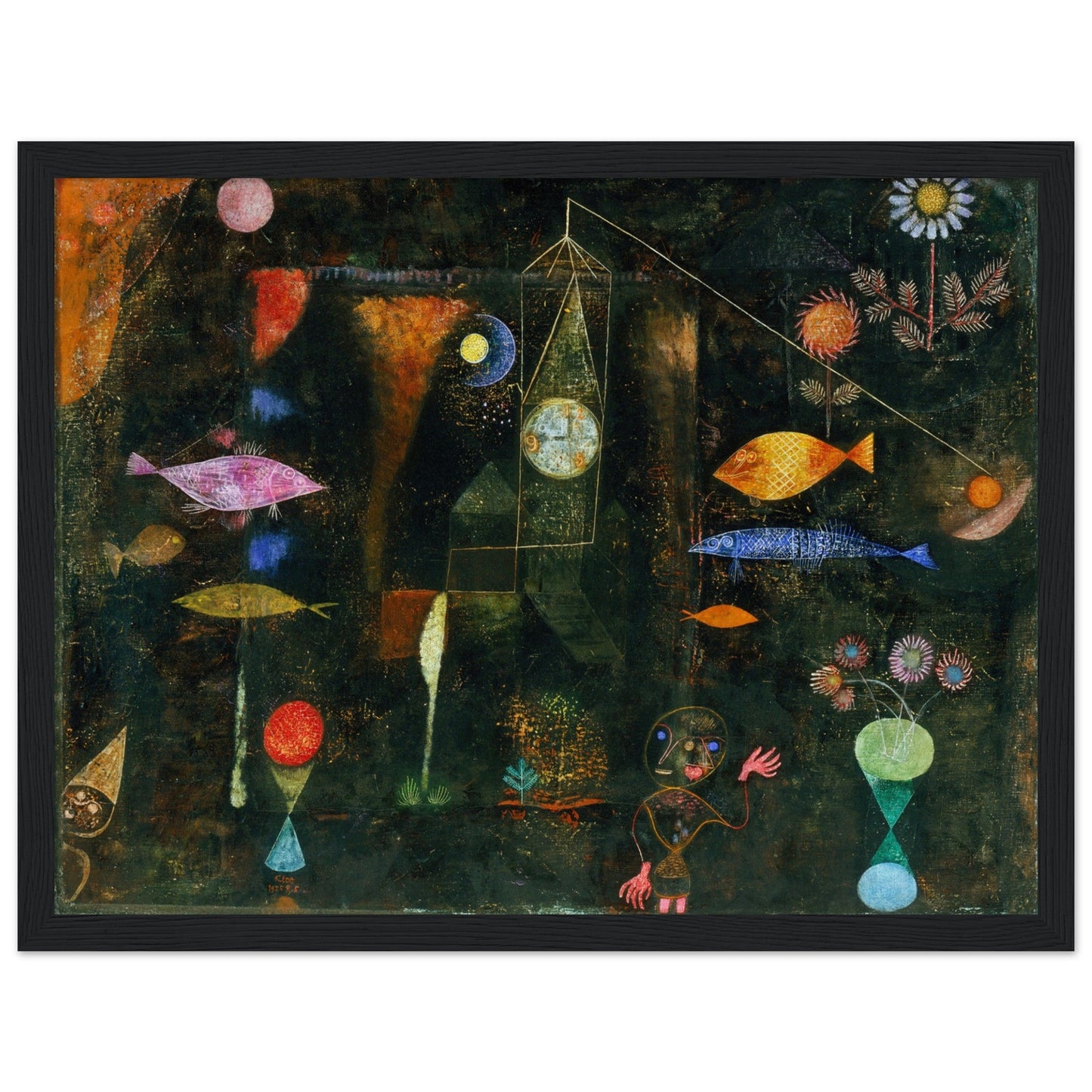 Fish Magic (1925) by Paul Klee - Print Material - Master's Gaze