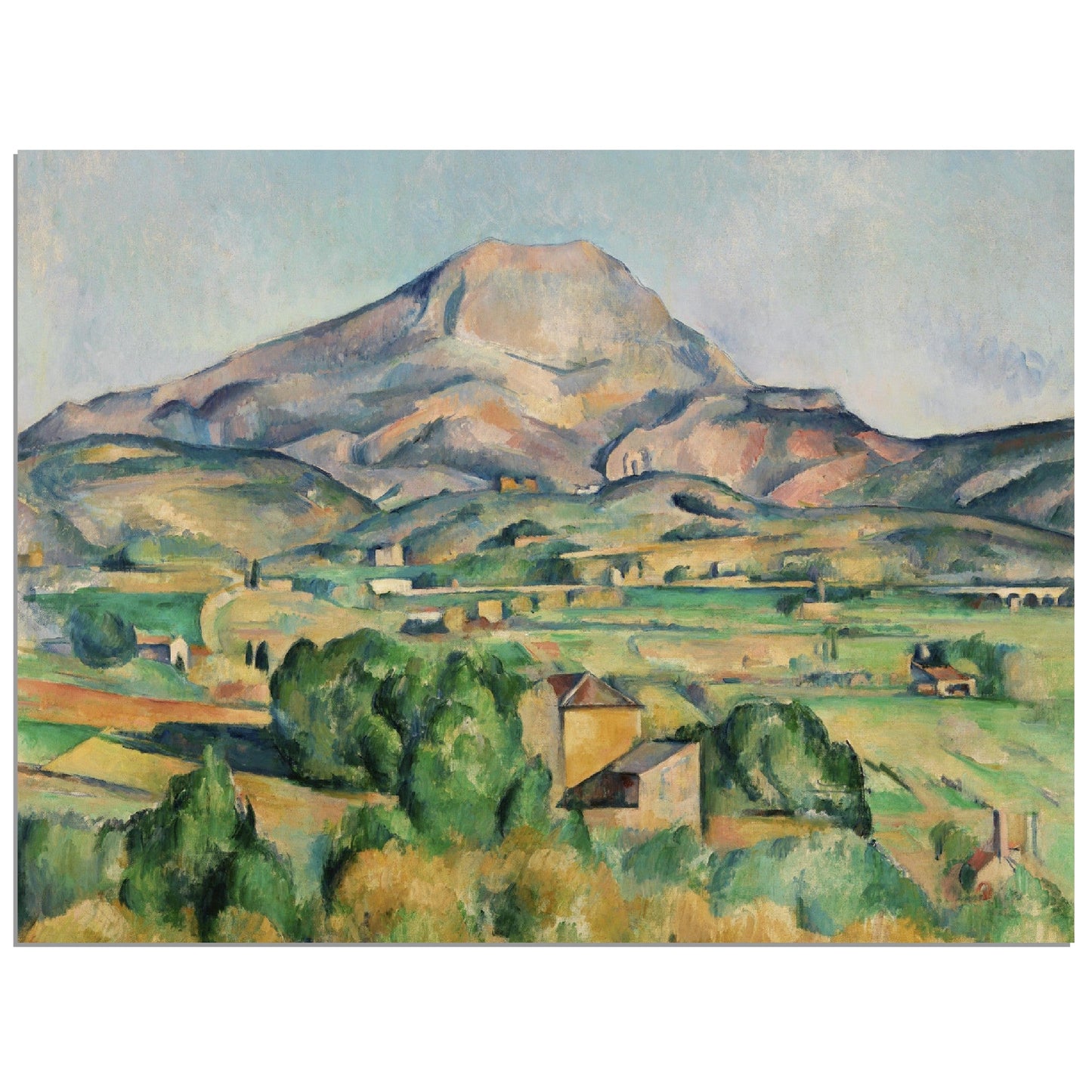 Mont Sainte-Victoire - Paul Cézanne Wall Art - Print Material - Master's Gaze