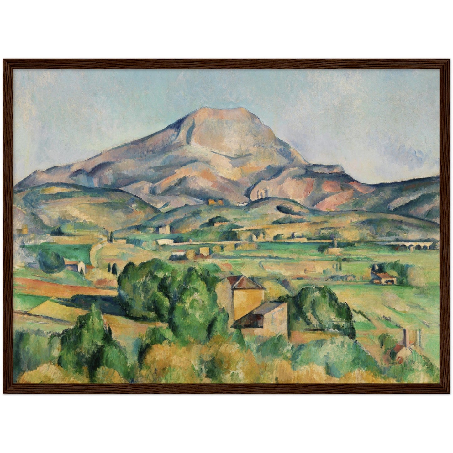 Mont Sainte-Victoire - Paul Cézanne Wall Art - Print Material - Master's Gaze