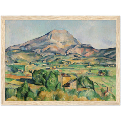 Mont Sainte-Victoire - Paul Cézanne Wall Art - Print Material - Master's Gaze