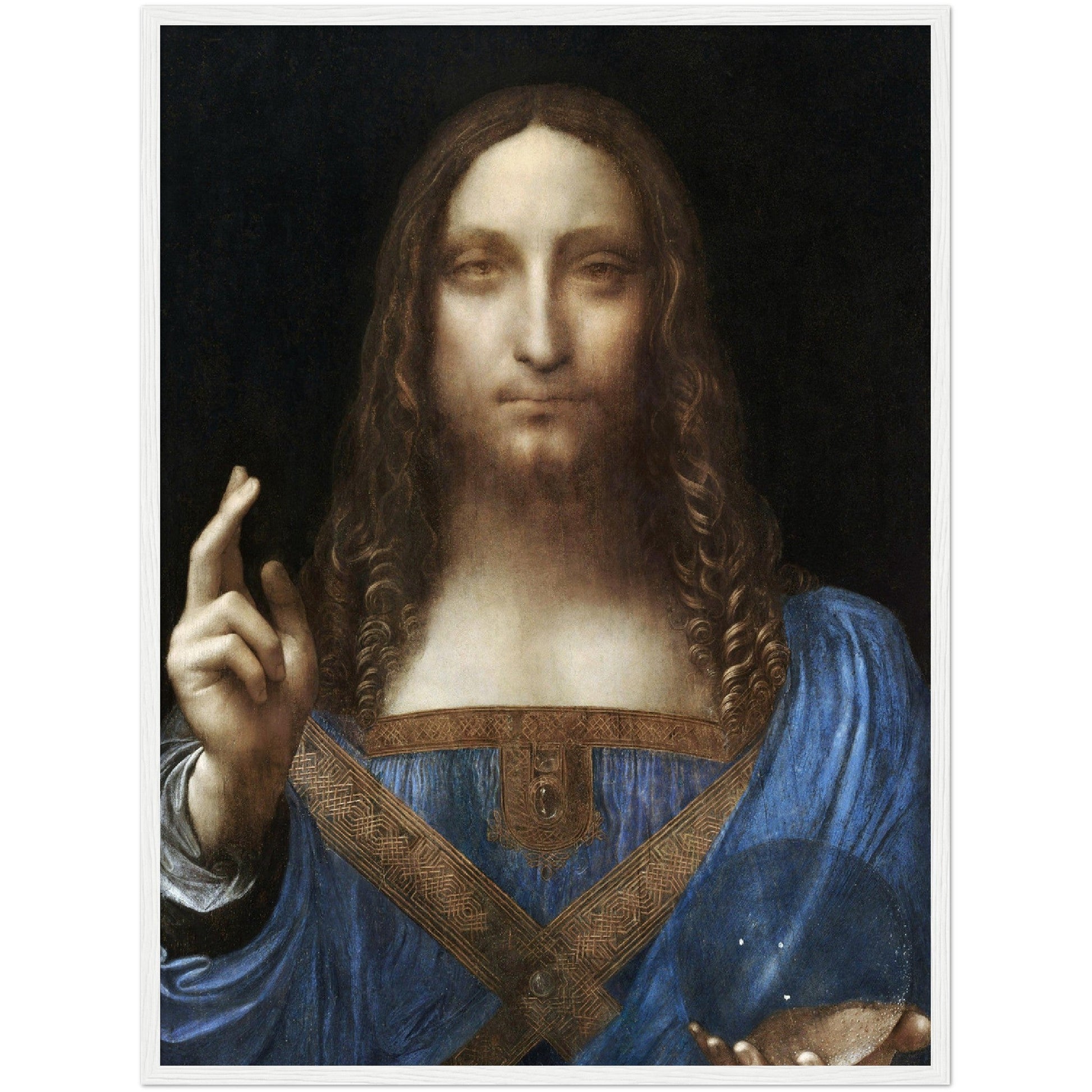 Salvator Mundi - Leonardo da Vinci - Print Material - Master's Gaze