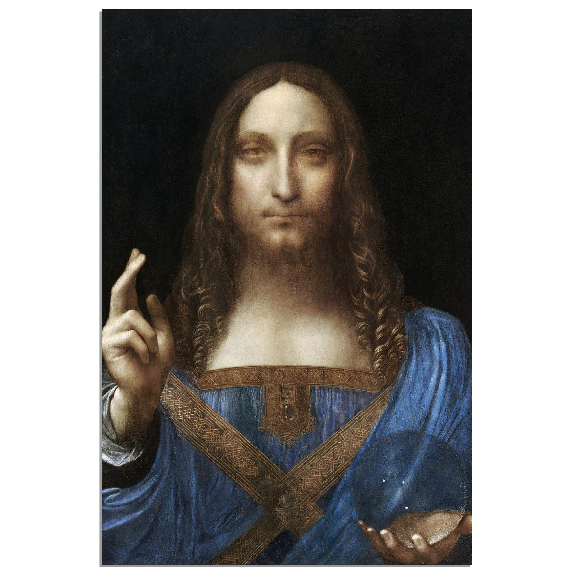 Salvator Mundi - Leonardo da Vinci - Print Material - Master's Gaze