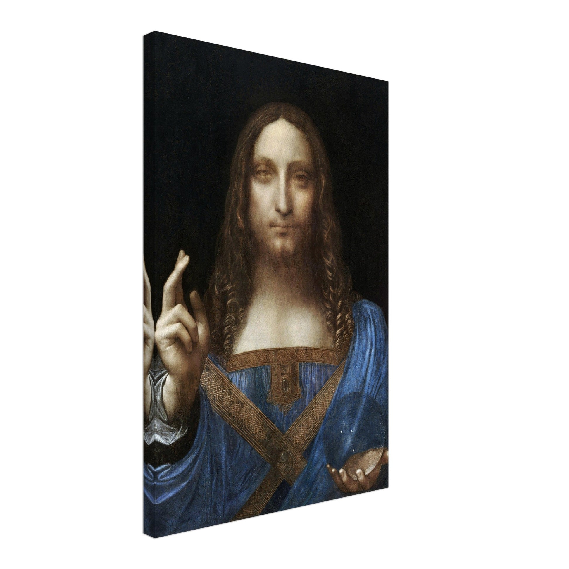 Salvator Mundi - Leonardo da Vinci - Print Material - Master's Gaze