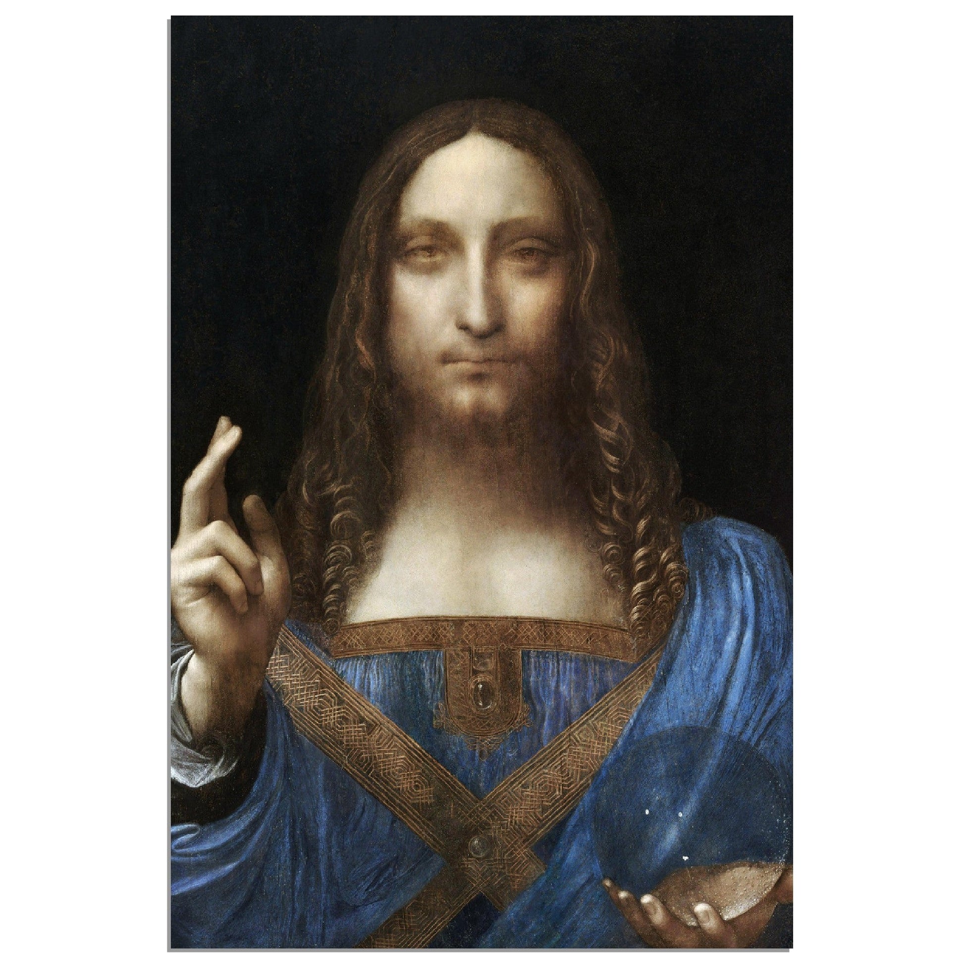 Salvator Mundi - Leonardo da Vinci - Print Material - Master's Gaze