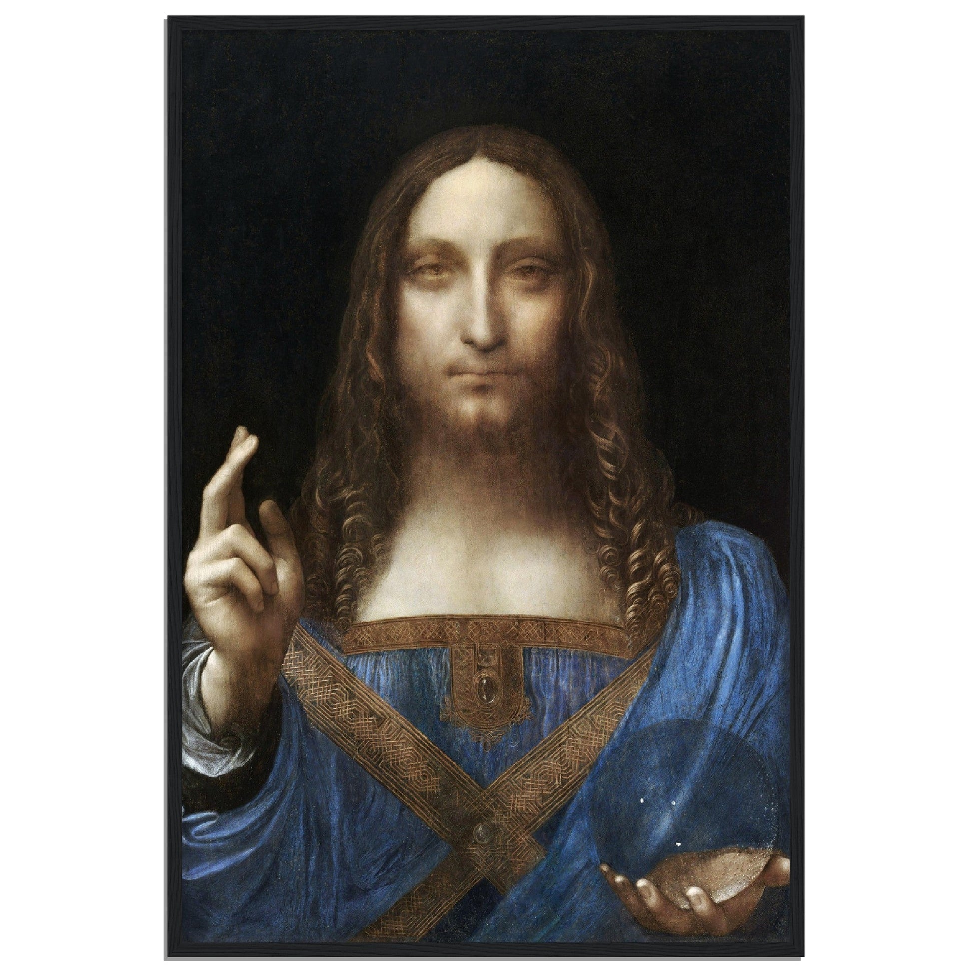 Salvator Mundi - Leonardo da Vinci - Print Material - Master's Gaze