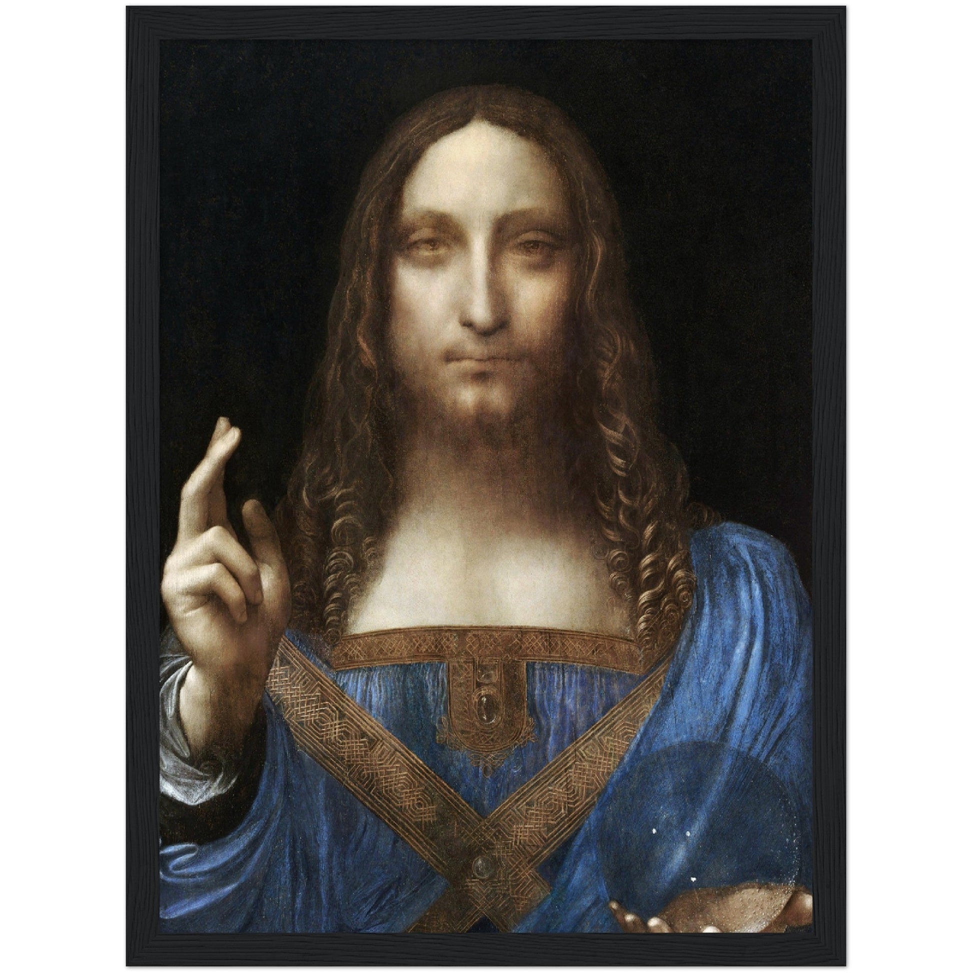 Salvator Mundi - Leonardo da Vinci - Print Material - Master's Gaze