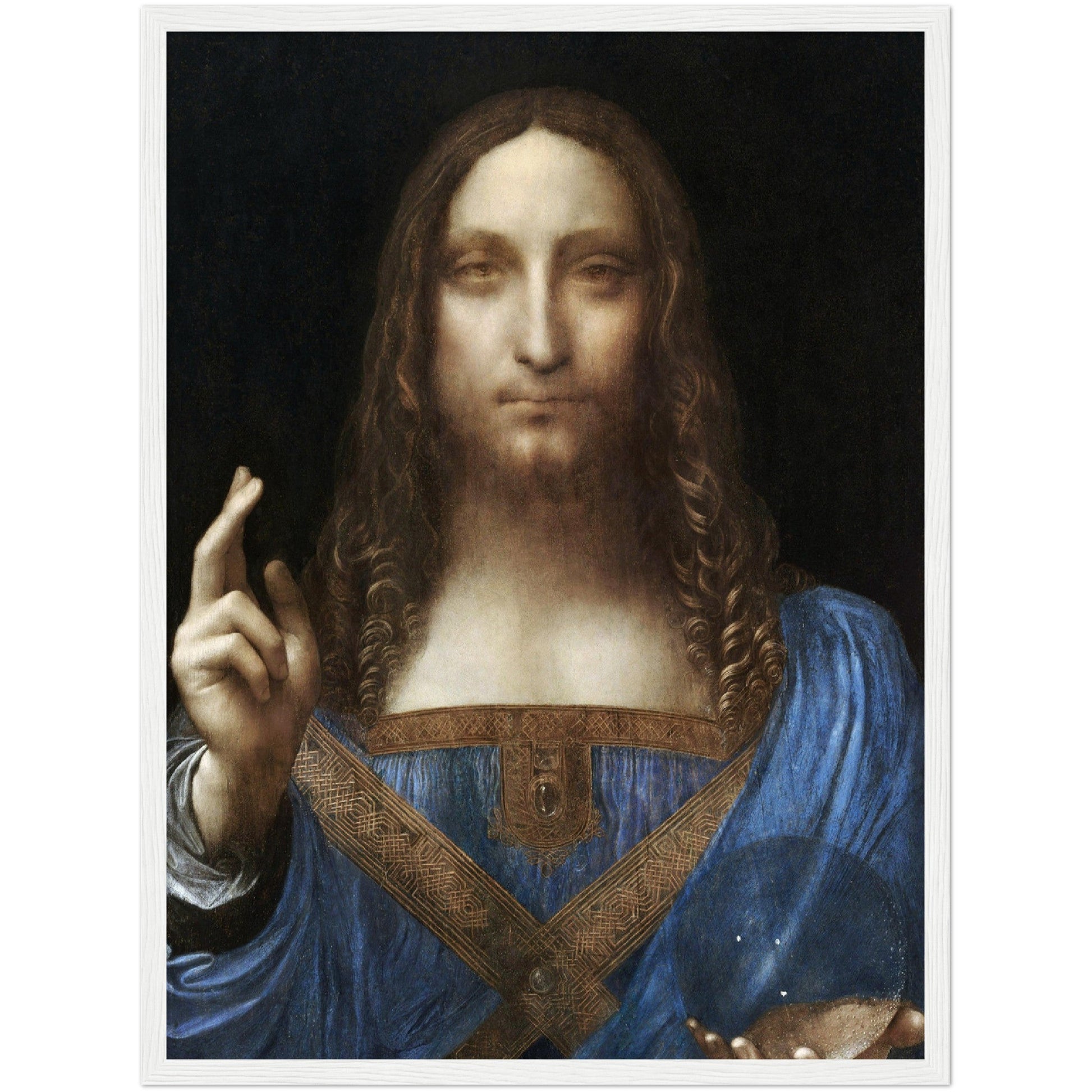 Salvator Mundi - Leonardo da Vinci - Print Material - Master's Gaze