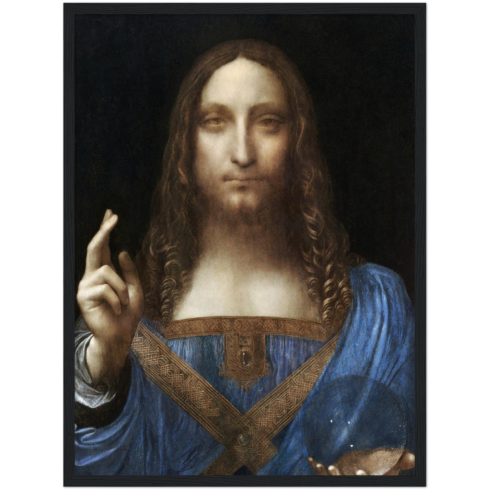 Salvator Mundi - Leonardo da Vinci - Print Material - Master's Gaze
