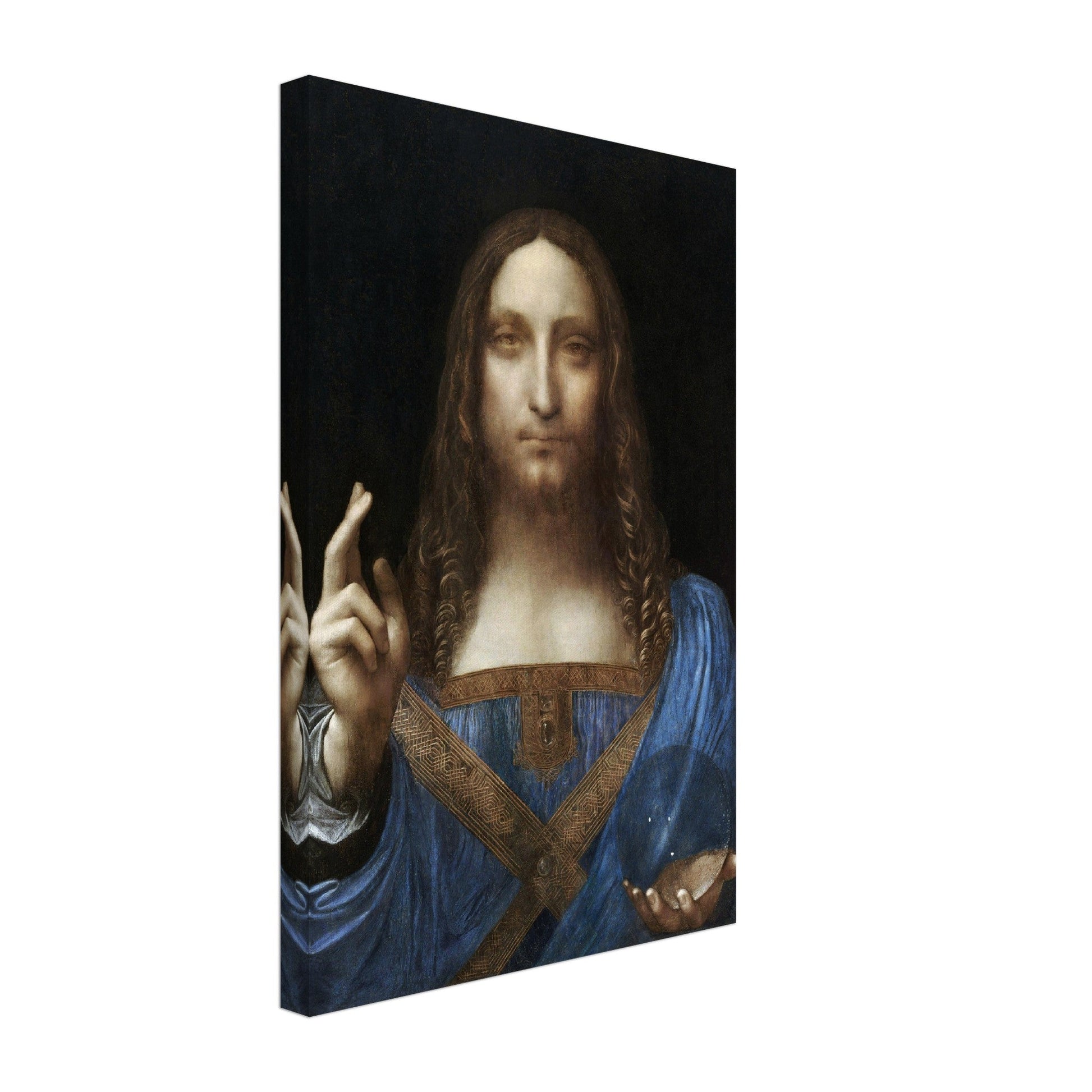 Salvator Mundi - Leonardo da Vinci - Print Material - Master's Gaze