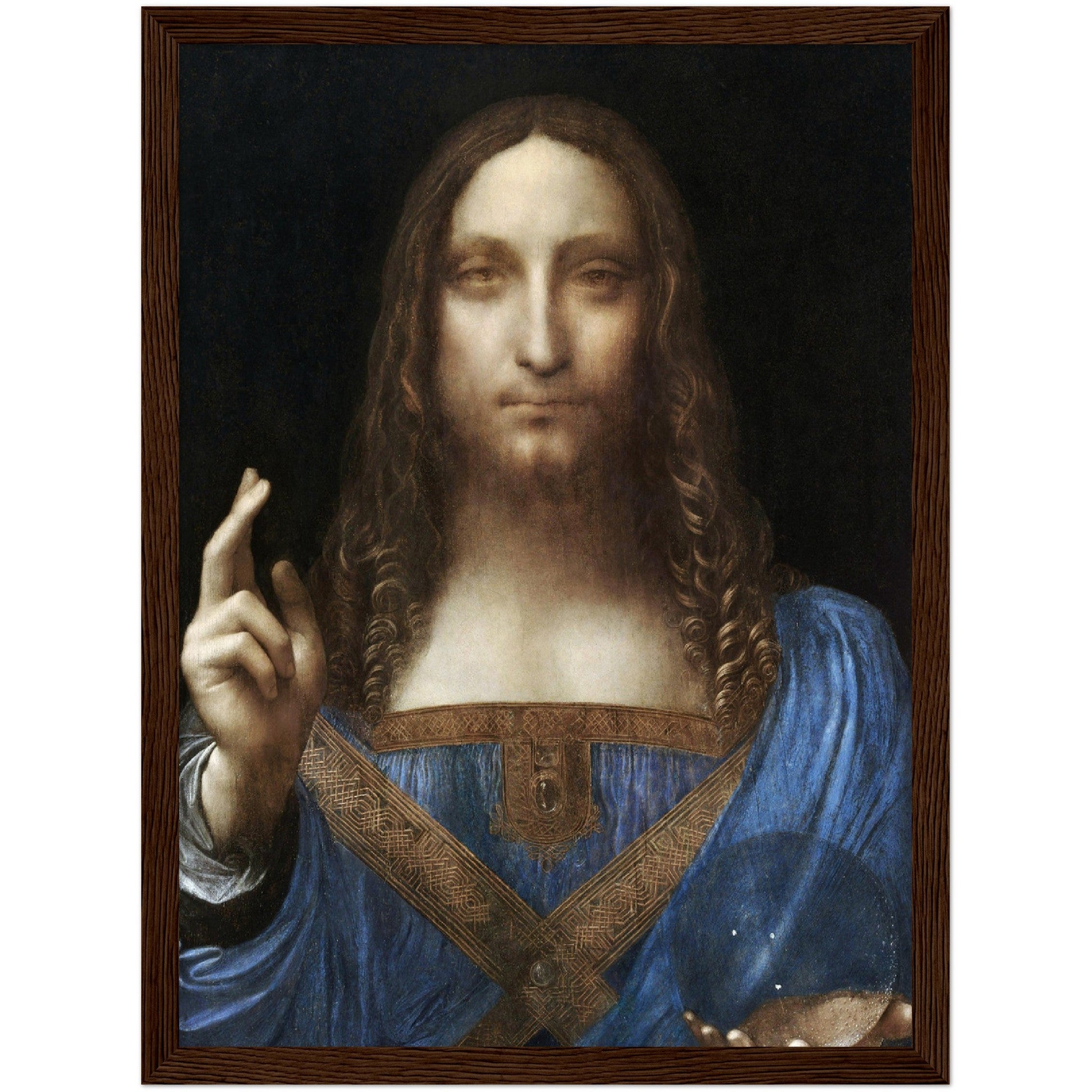 Salvator Mundi - Leonardo da Vinci - Print Material - Master's Gaze