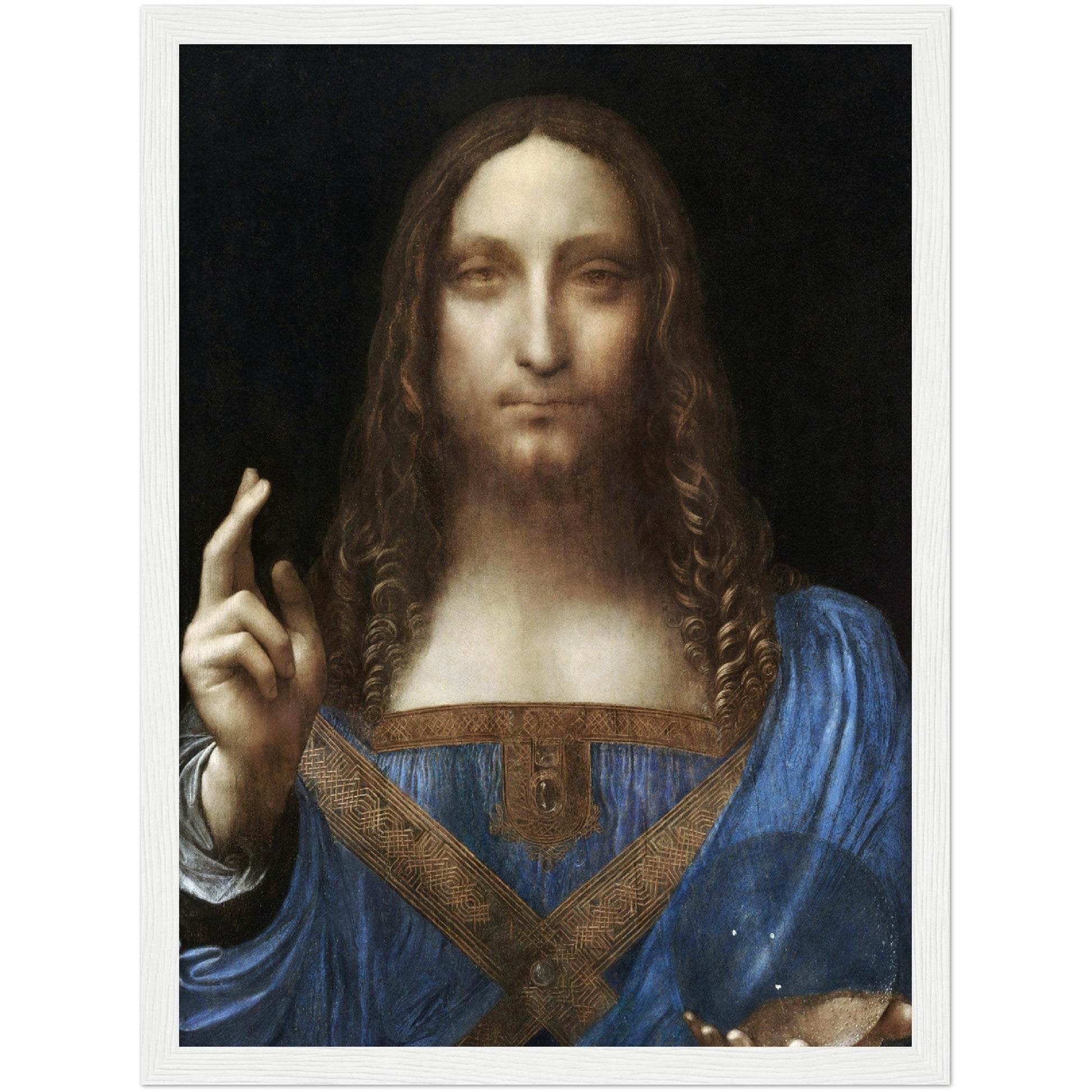 Salvator Mundi - Leonardo da Vinci - Print Material - Master's Gaze