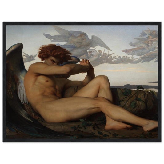 The Fallen Angel by Alexandre Cabanel (1868) - Print Material - Master's Gaze