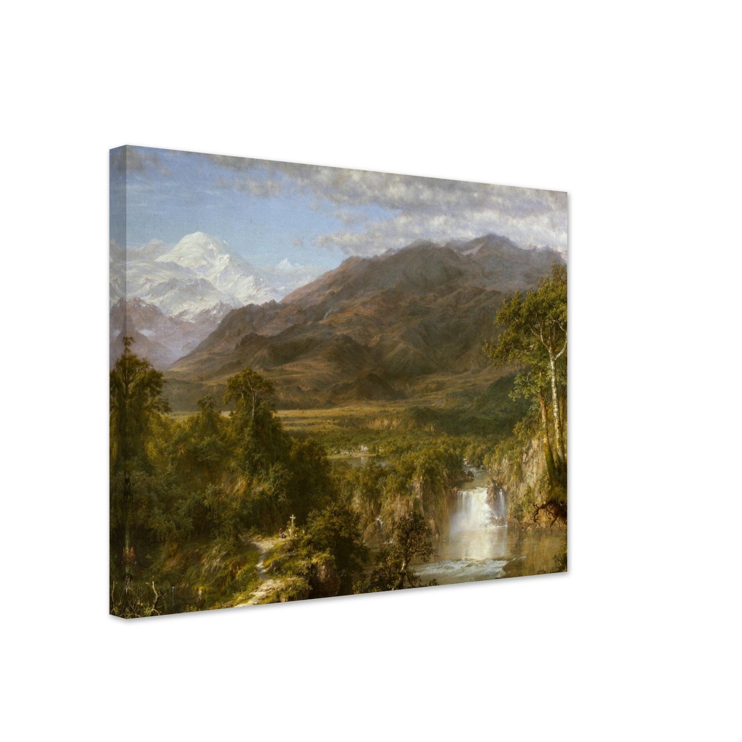 The Heart of the Andes by Frederic by Frederic Edwin Church - Print Material - Master's Gaze