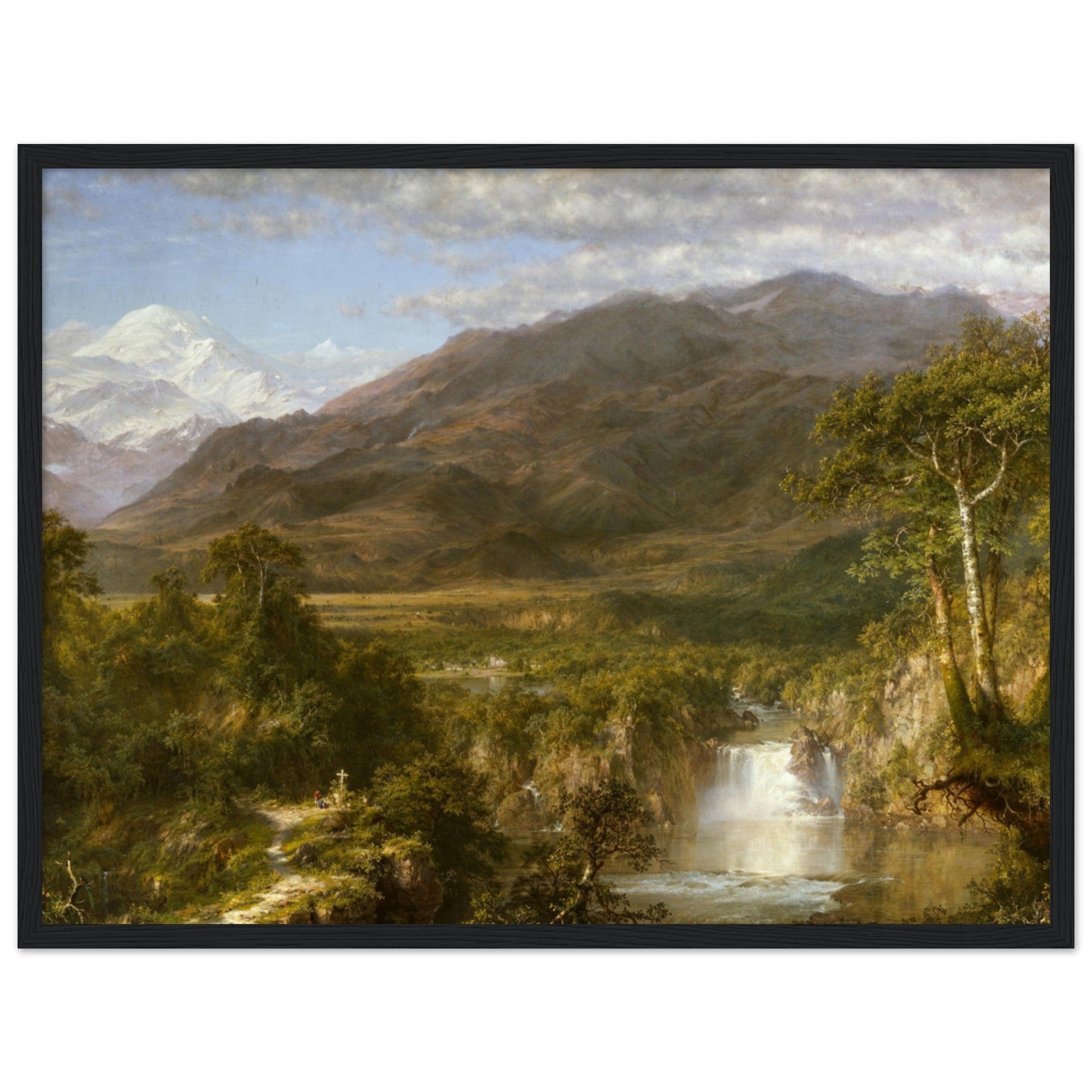 The Heart of the Andes by Frederic by Frederic Edwin Church - Print Material - Master's Gaze
