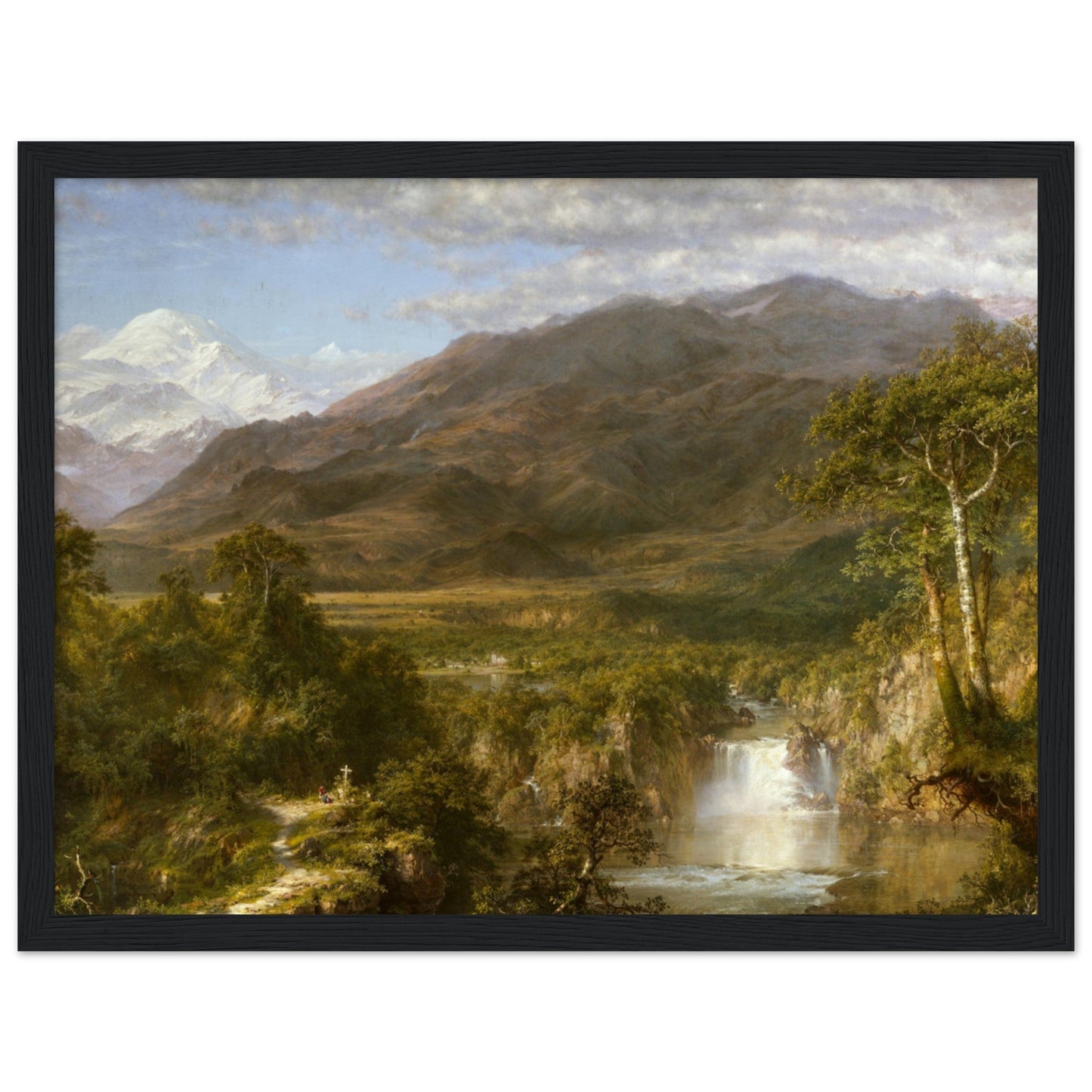 The Heart of the Andes by Frederic by Frederic Edwin Church - Print Material - Master's Gaze