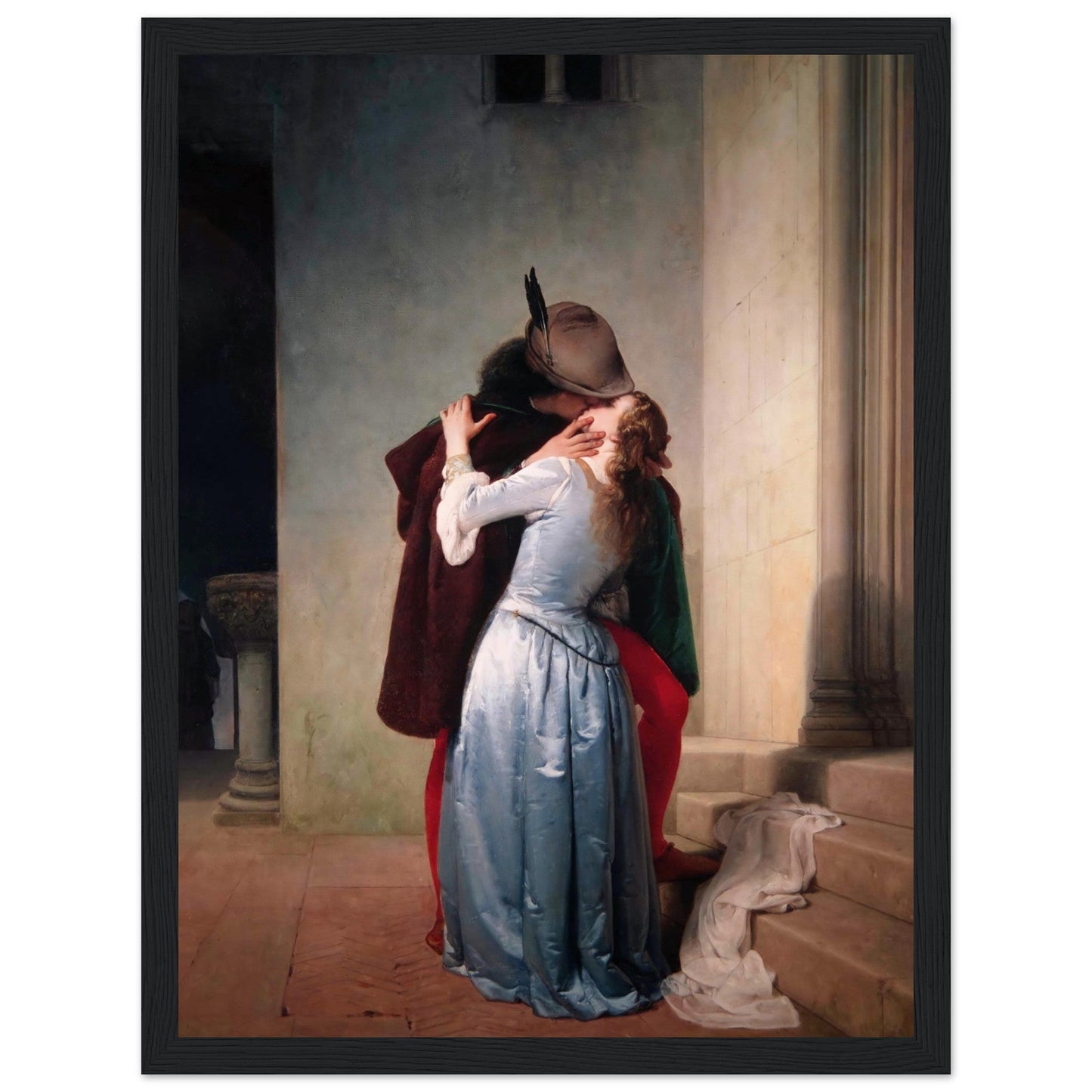The Kiss by Francesco Hayez - Print Material - Master's Gaze