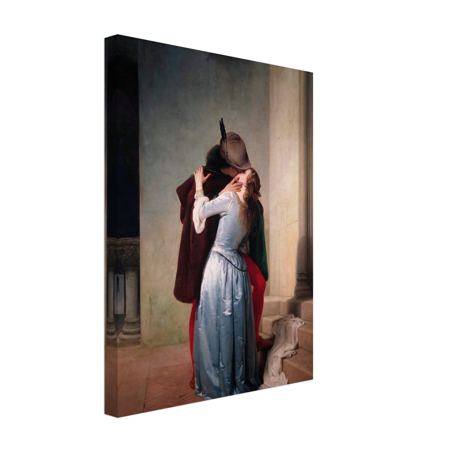 The Kiss by Francesco Hayez - Print Material - Master's Gaze