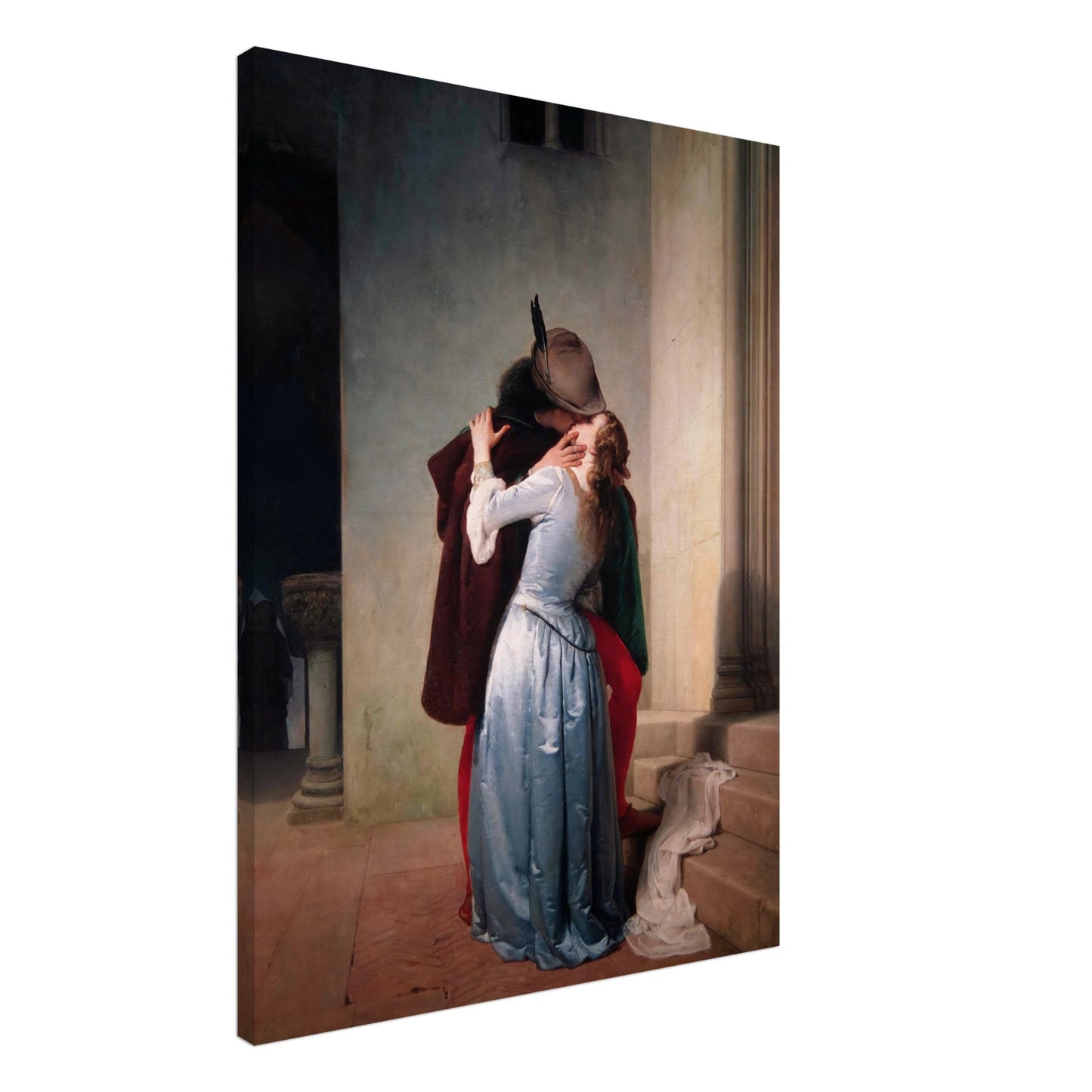 The Kiss by Francesco Hayez - Print Material - Master's Gaze