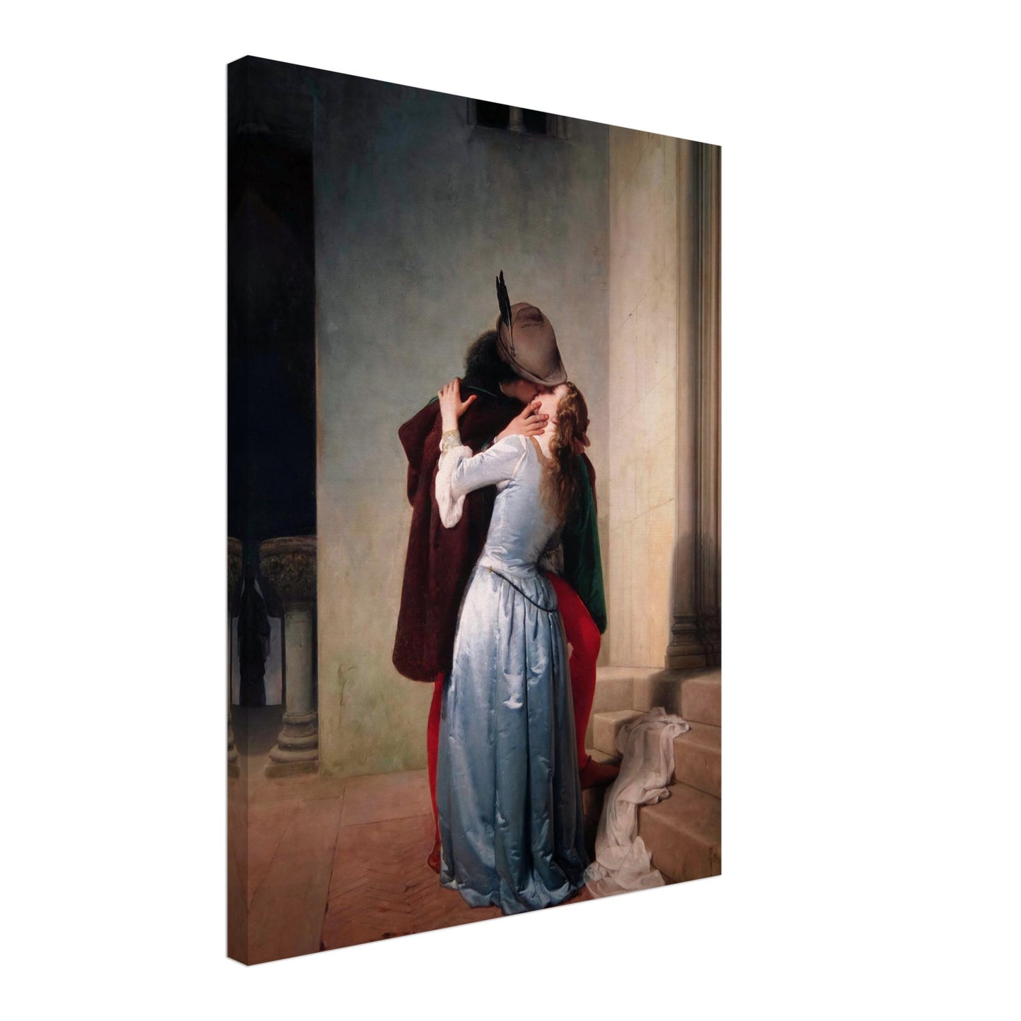 The Kiss by Francesco Hayez - Print Material - Master's Gaze