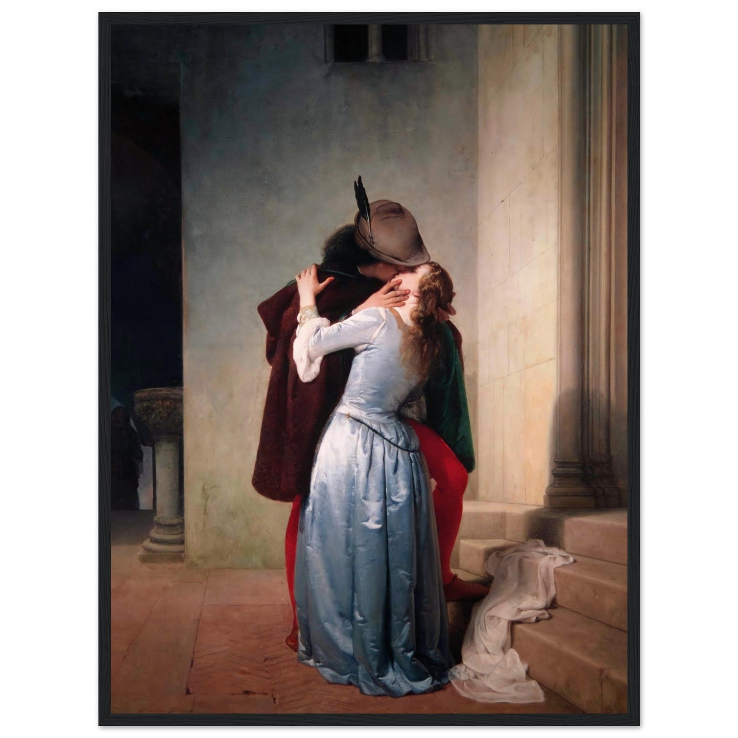 The Kiss by Francesco Hayez - Print Material - Master's Gaze