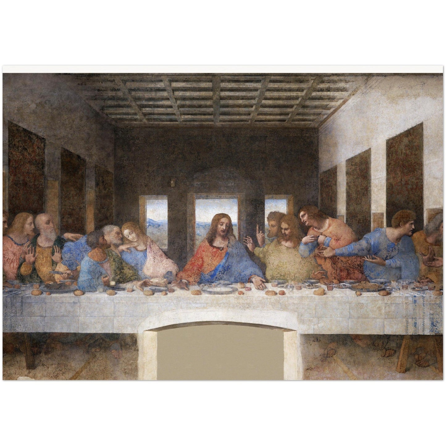 The Last Supper - Leonardo da Vinci Wall Art - Print Material - Master's Gaze