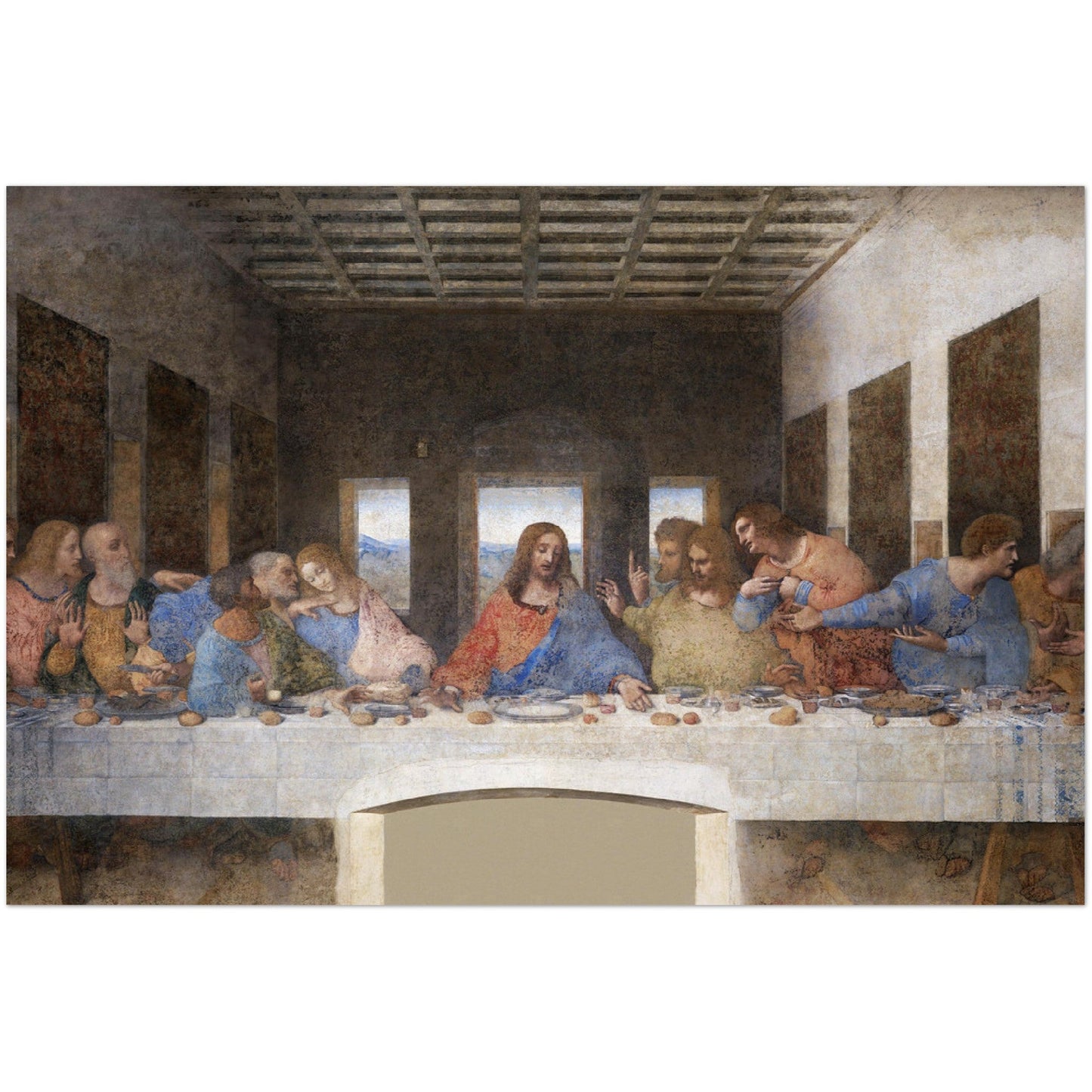 The Last Supper - Leonardo da Vinci Wall Art - Print Material - Master's Gaze