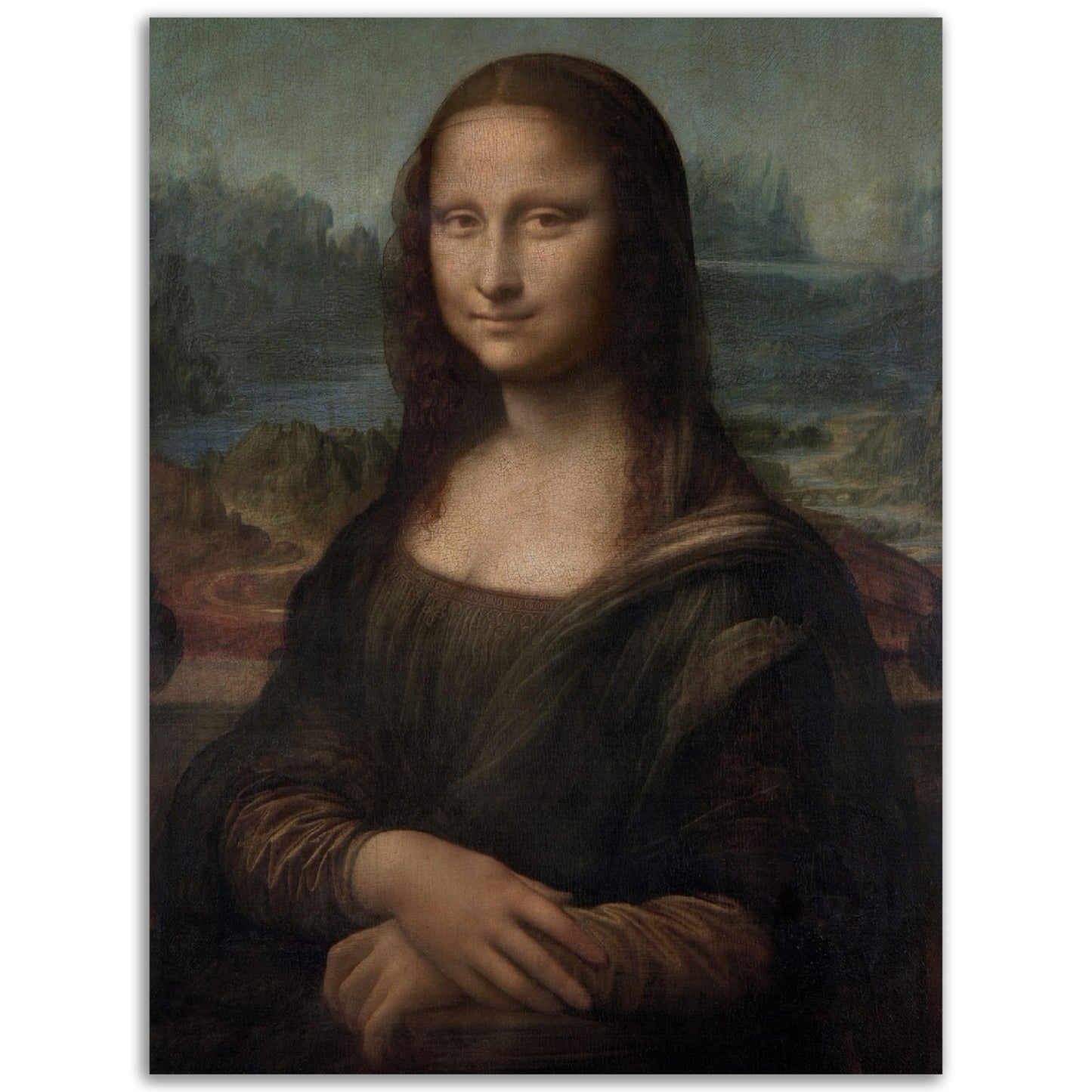 The Mona Lisa by Leonardo da Vinci - Print Material - Master's Gaze