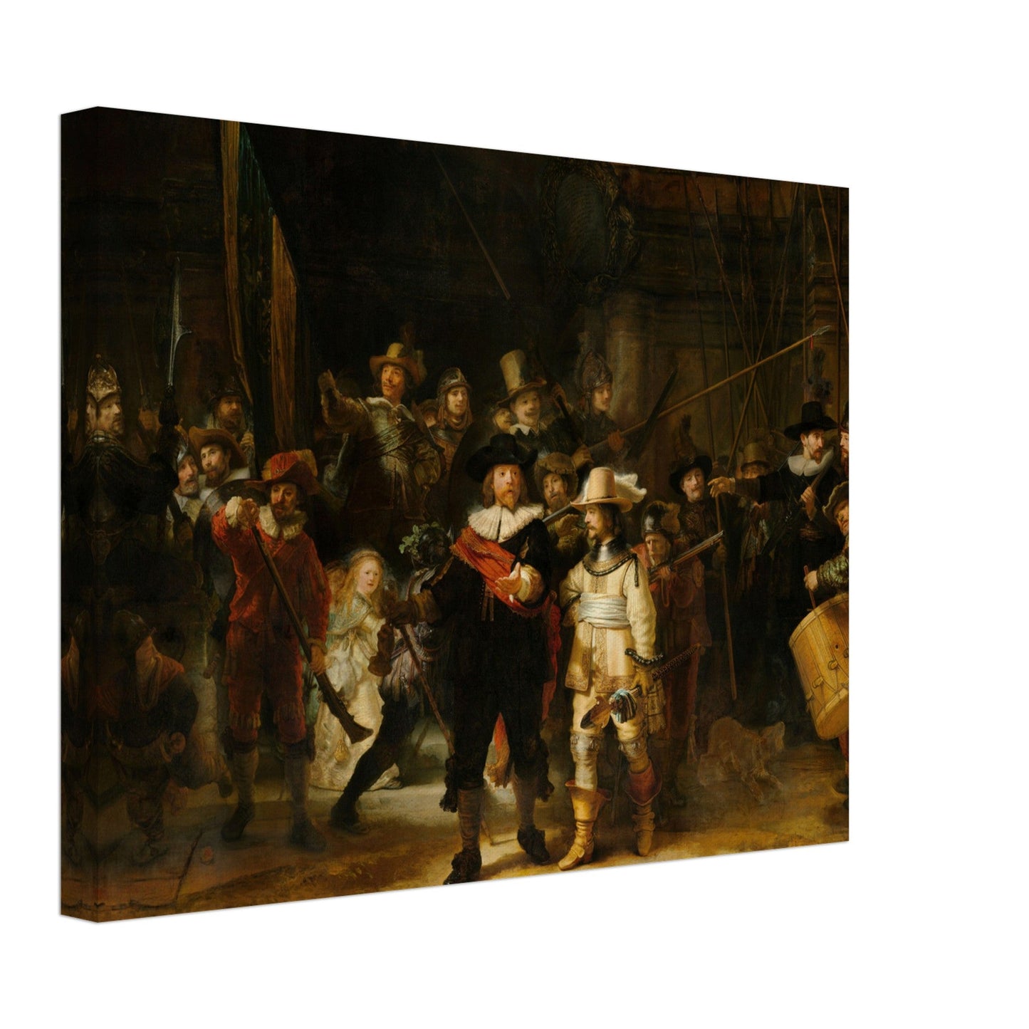 The Night Watch by Rembrandt Harmenszoon van Rijn - Print Material - Master's Gaze