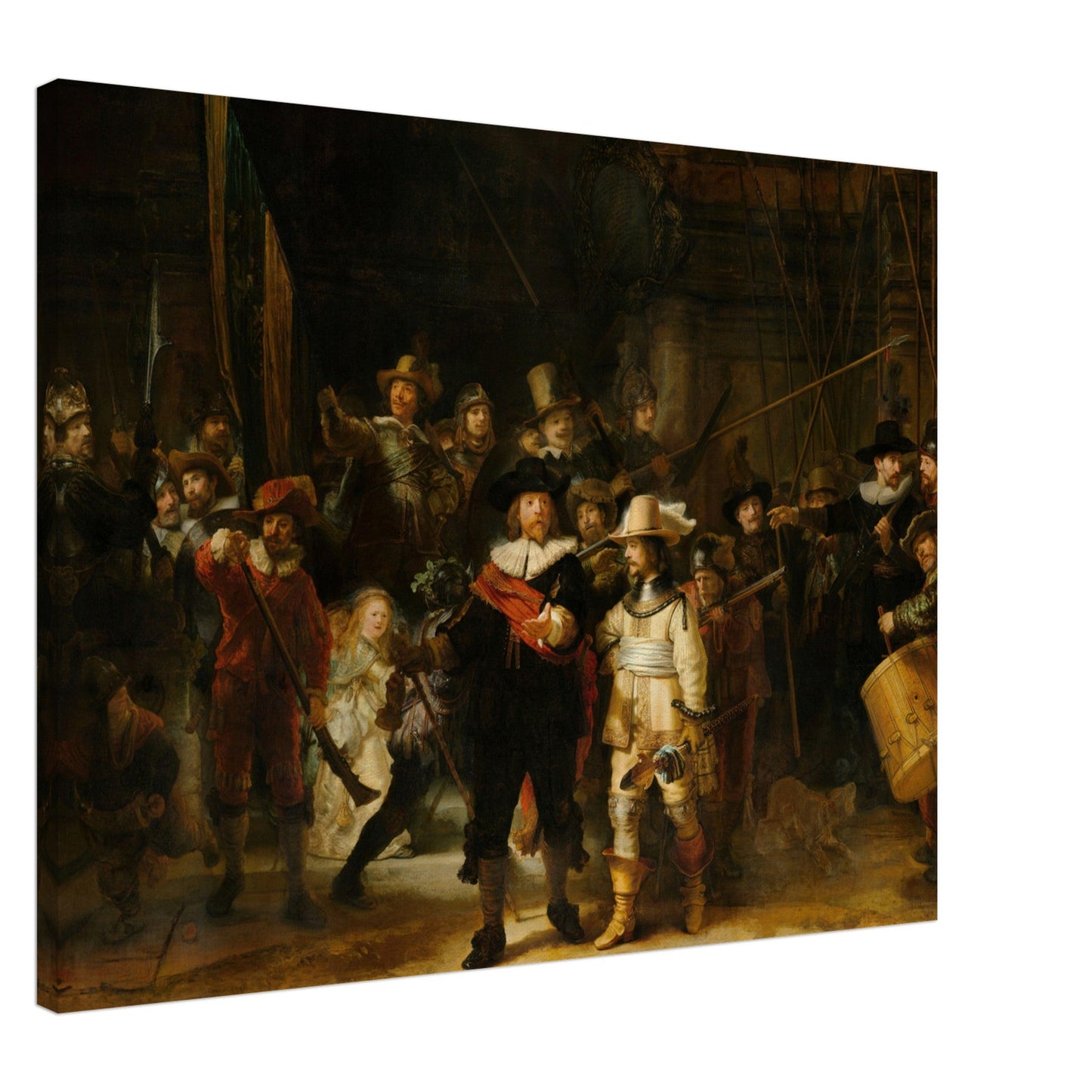 The Night Watch by Rembrandt Harmenszoon van Rijn - Print Material - Master's Gaze