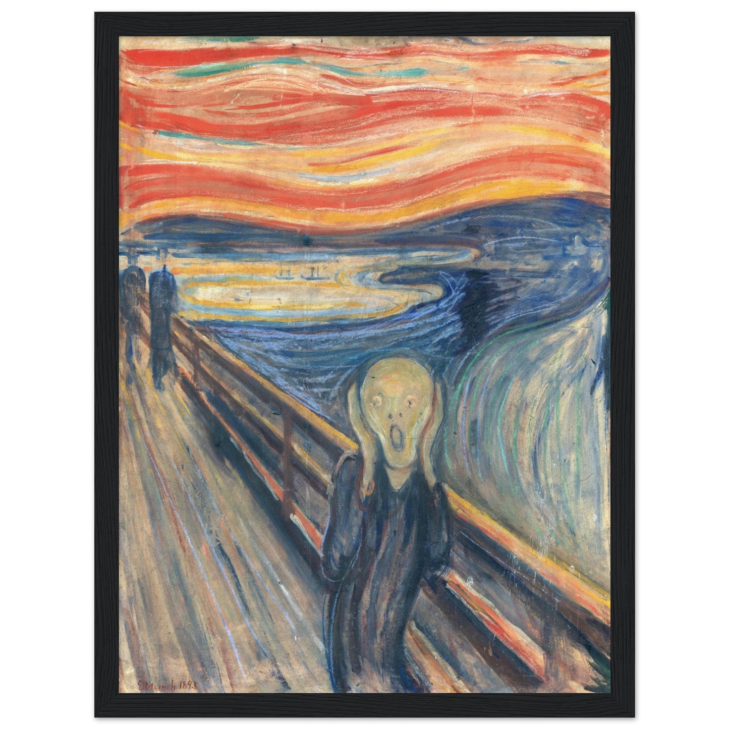 The Scream (1895) by Edvard Munch - Print Material - Master's Gaze
