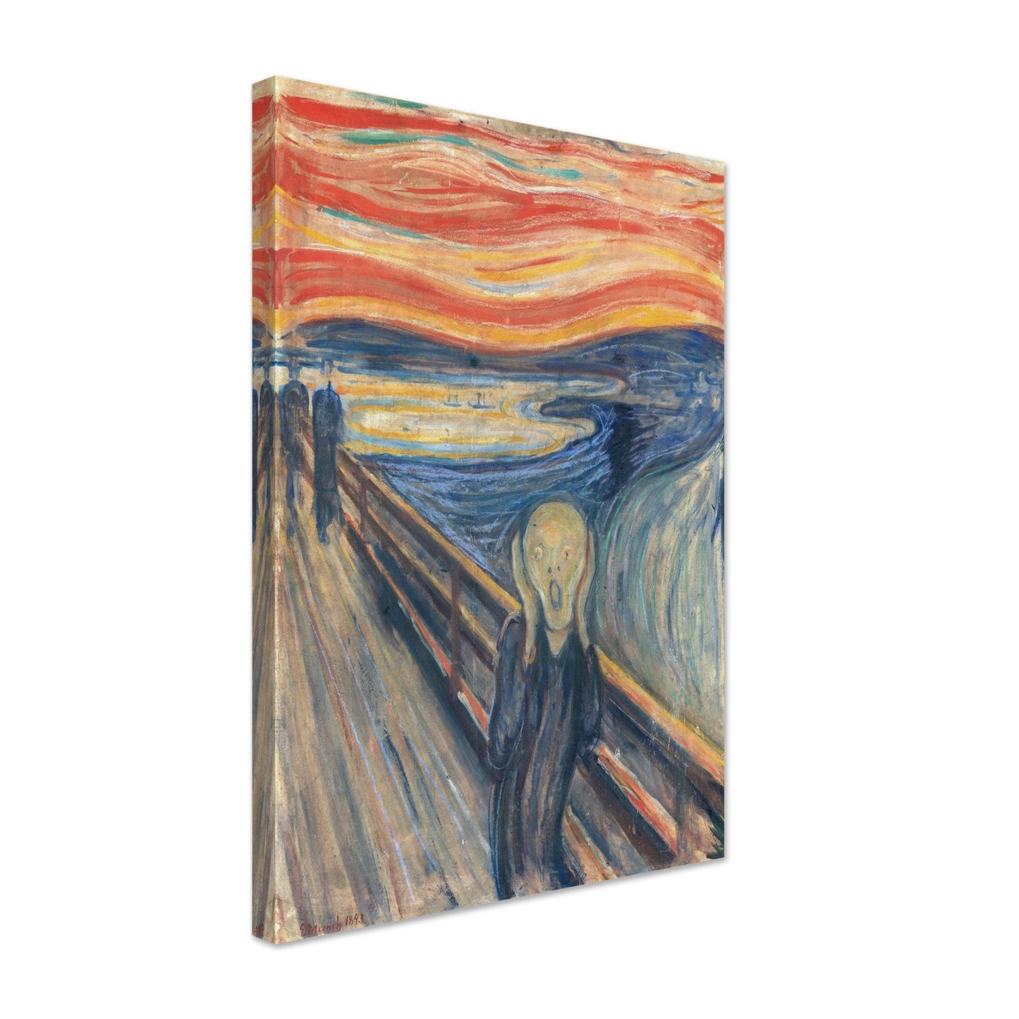 The Scream (1895) by Edvard Munch - Print Material - Master's Gaze