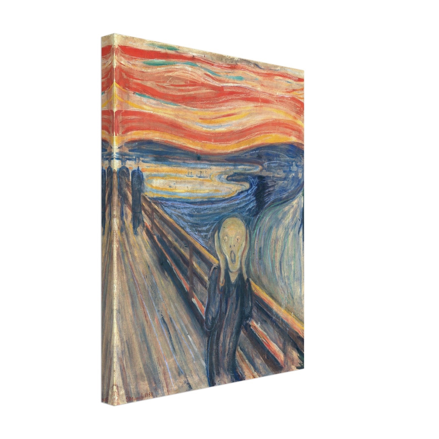 The Scream (1895) by Edvard Munch - Print Material - Master's Gaze
