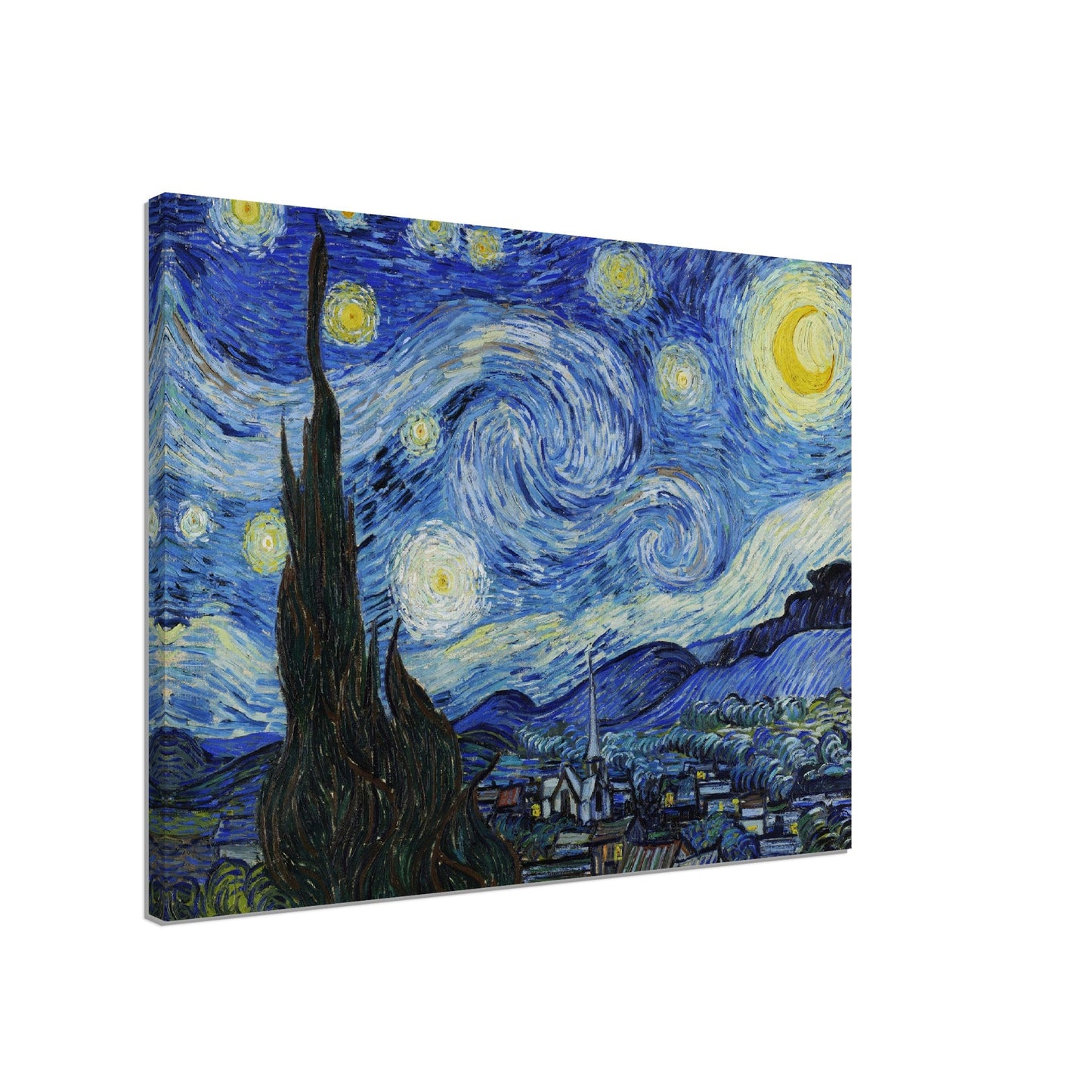 The Starry Night - Vincent van Gogh - Print Material - Master's Gaze