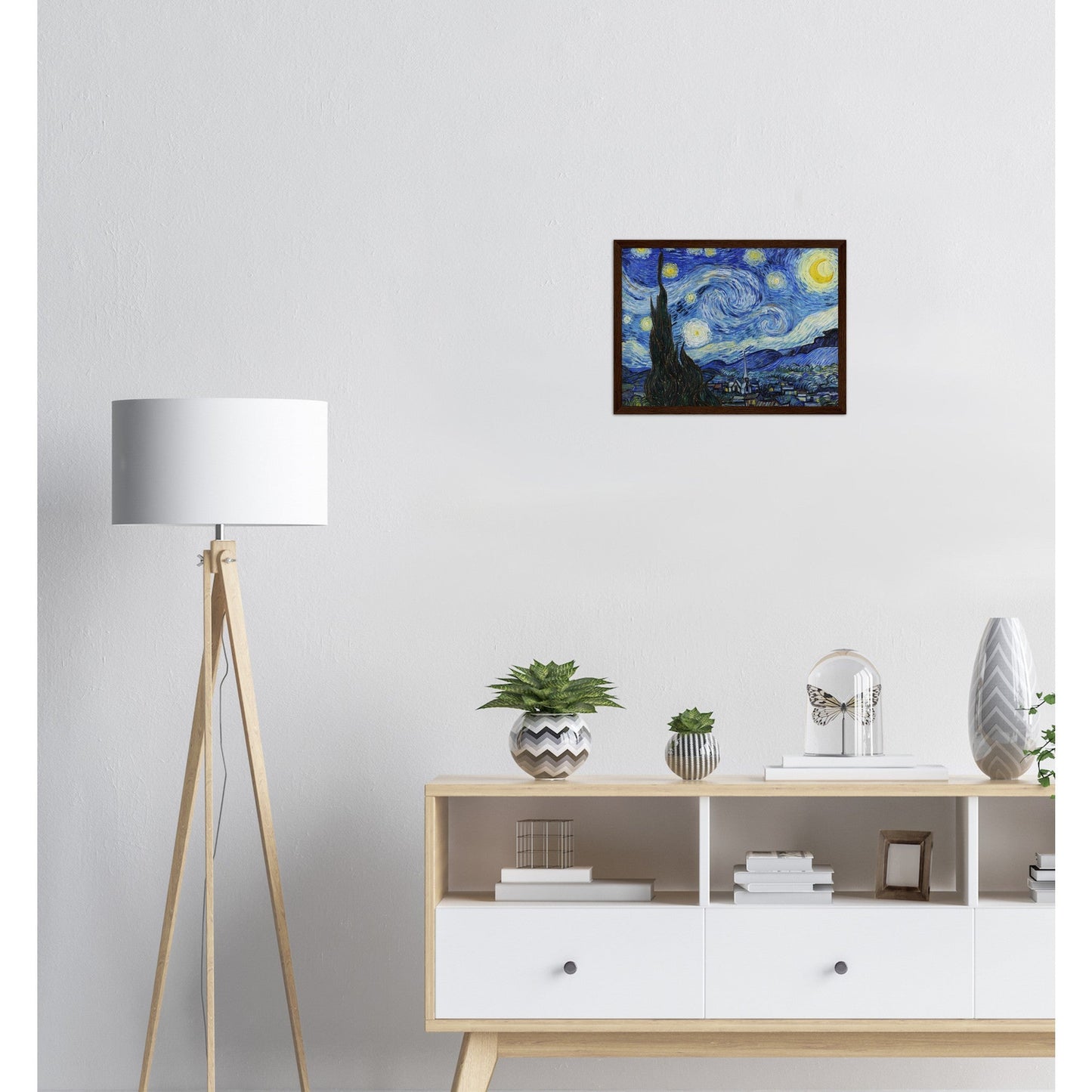 The Starry Night - Vincent van Gogh - Print Material - Master's Gaze