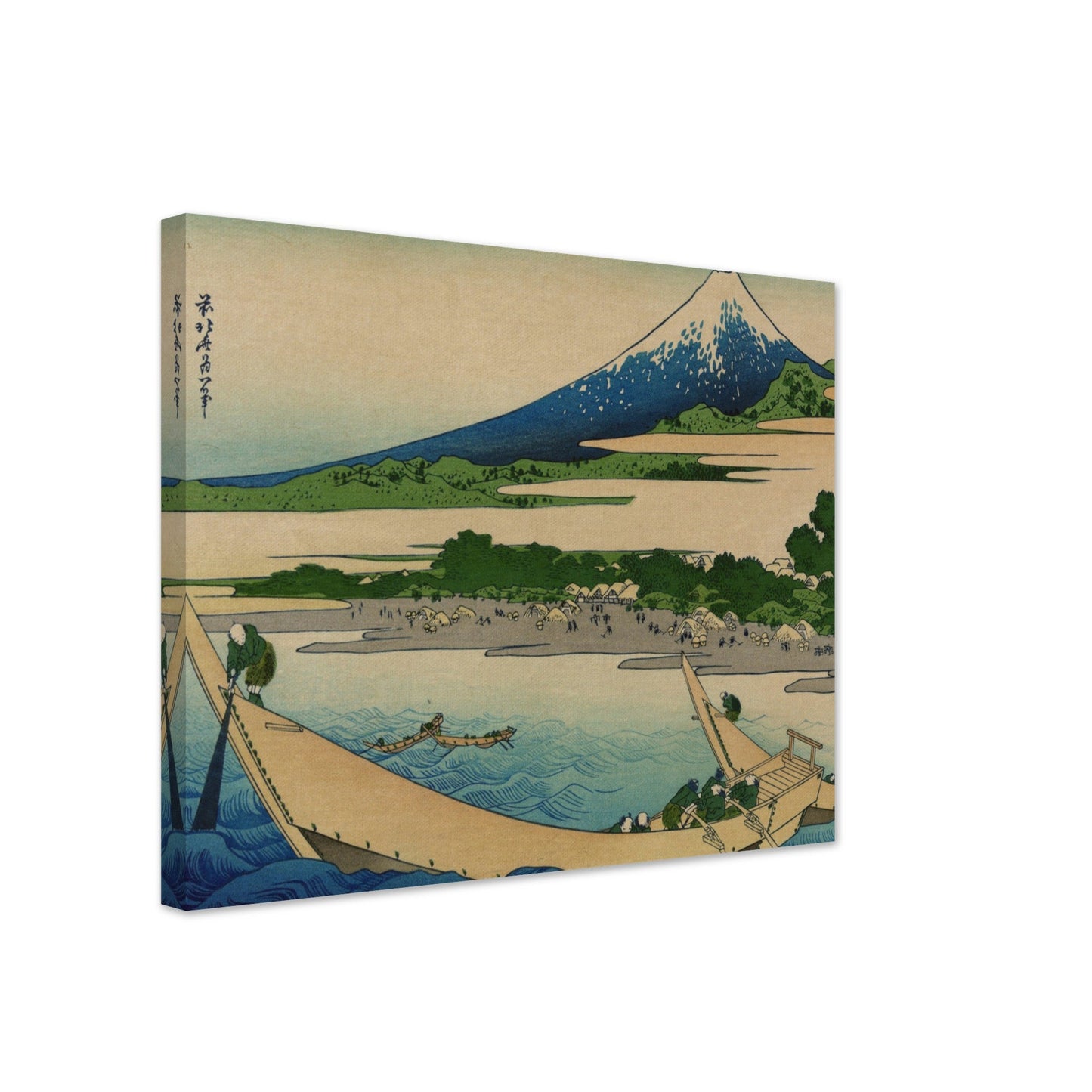 Tōkaidō ejiri tago no ura ryakuzu by Katsushika Hokusai - Print Material - Master's Gaze