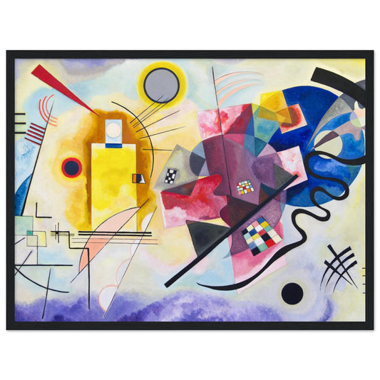 Yellow-Red-Blue by Wassily Kandinsky - Print Material - Master's Gaze