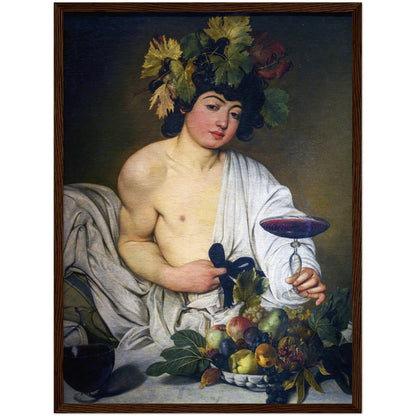 Bacchus - Caravaggio - Print Material - Master's Gaze