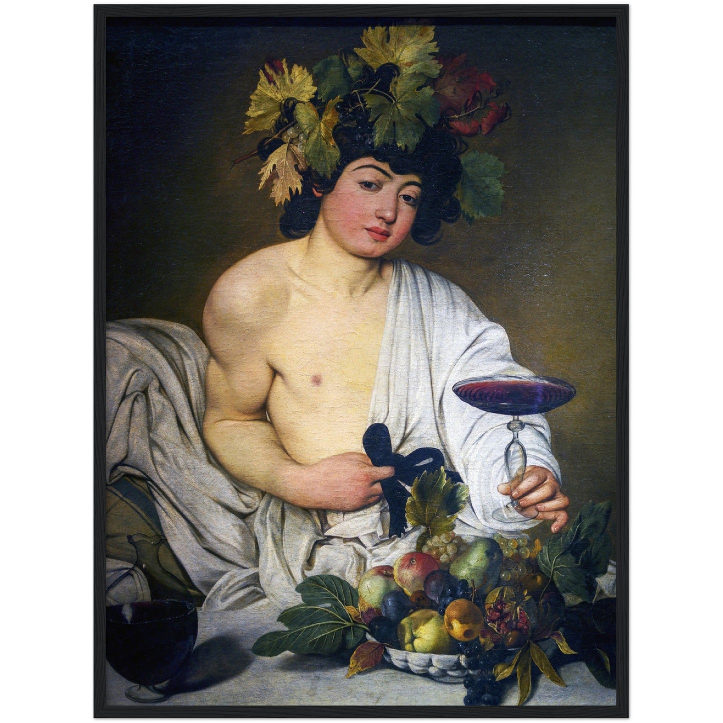 Bacchus - Caravaggio - Print Material - Master's Gaze