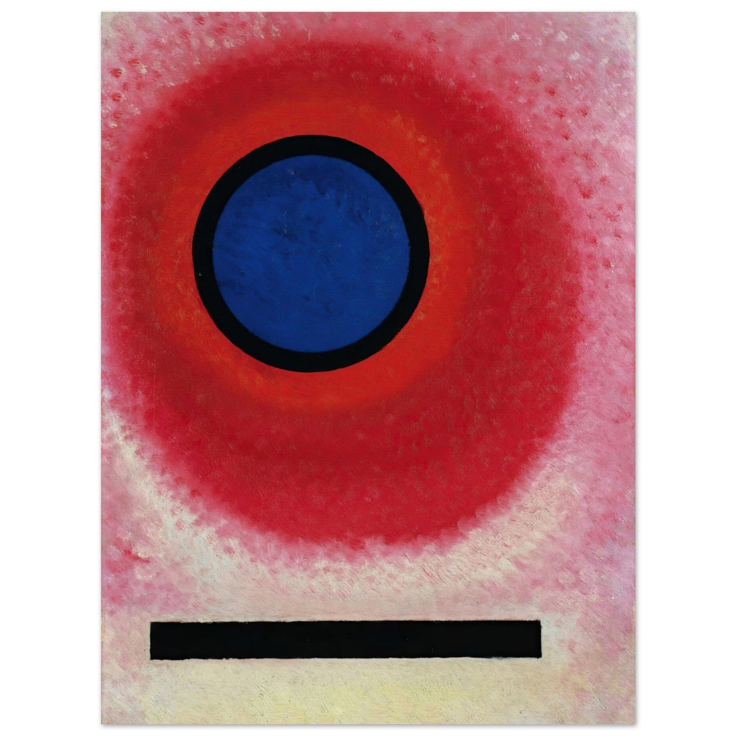 Blauer Kreis No. 2 (Cercle Bleu Ii) (1925) by Wassily Kandinsky - Print Material - Master's Gaze