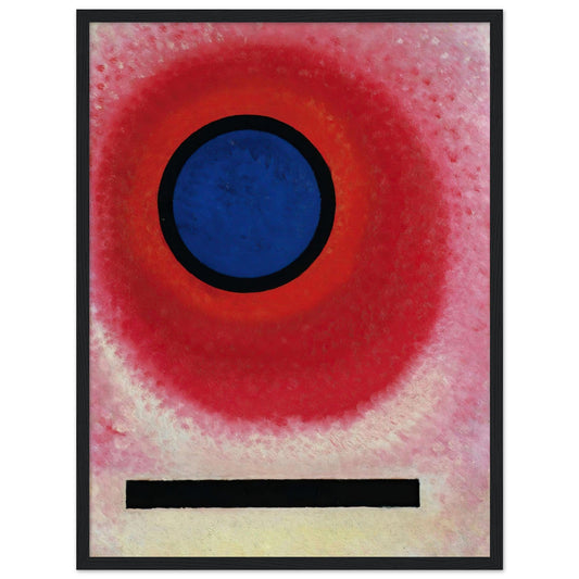 Blauer Kreis No. 2 (Cercle Bleu Ii) (1925) by Wassily Kandinsky - Print Material - Master's Gaze