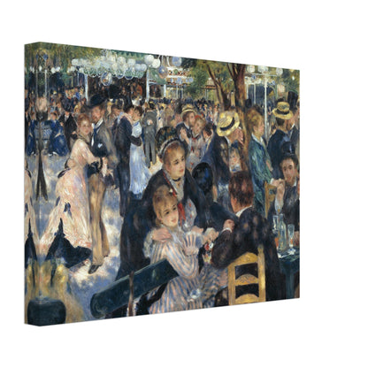 Dance at Le Moulin de la Galette (1876) by Pierre-Auguste Renoir - Print Material - Master's Gaze