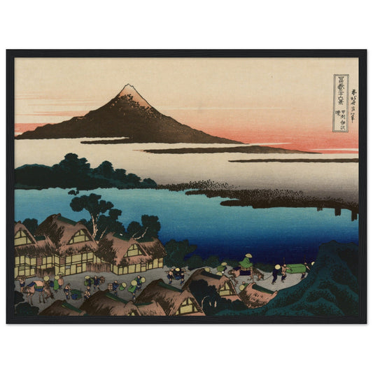 Dawn at Isawa in Kai Province by Katsushika Hokusai - Print Material - Master's Gaze