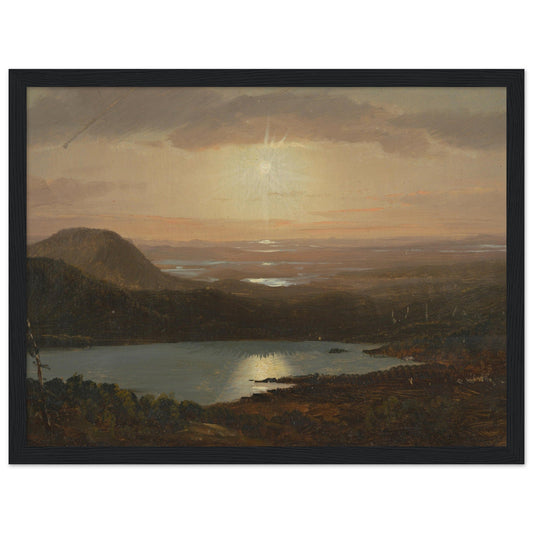 Eagle Lake Viewed from Cadillac Mountain, Mount Desert Island, Maine (1850–60) by Frederic Edwin Church - Print Material - Master's Gaze