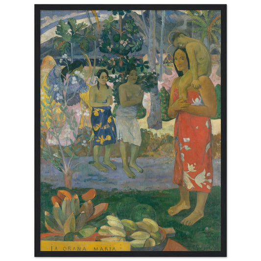 Hail Mary (La Orana Maria) by Paul Gauguin - Print Material - Master's Gaze