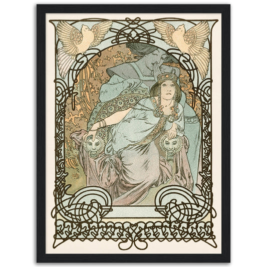 Ilsee, Princesse de Tripoli (1897) by Alphonse Mucha - Print Material - Master's Gaze