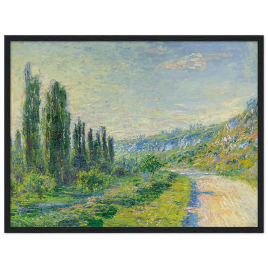 La Route De Vétheuil by Claude Monet - Print Material - Master's Gaze