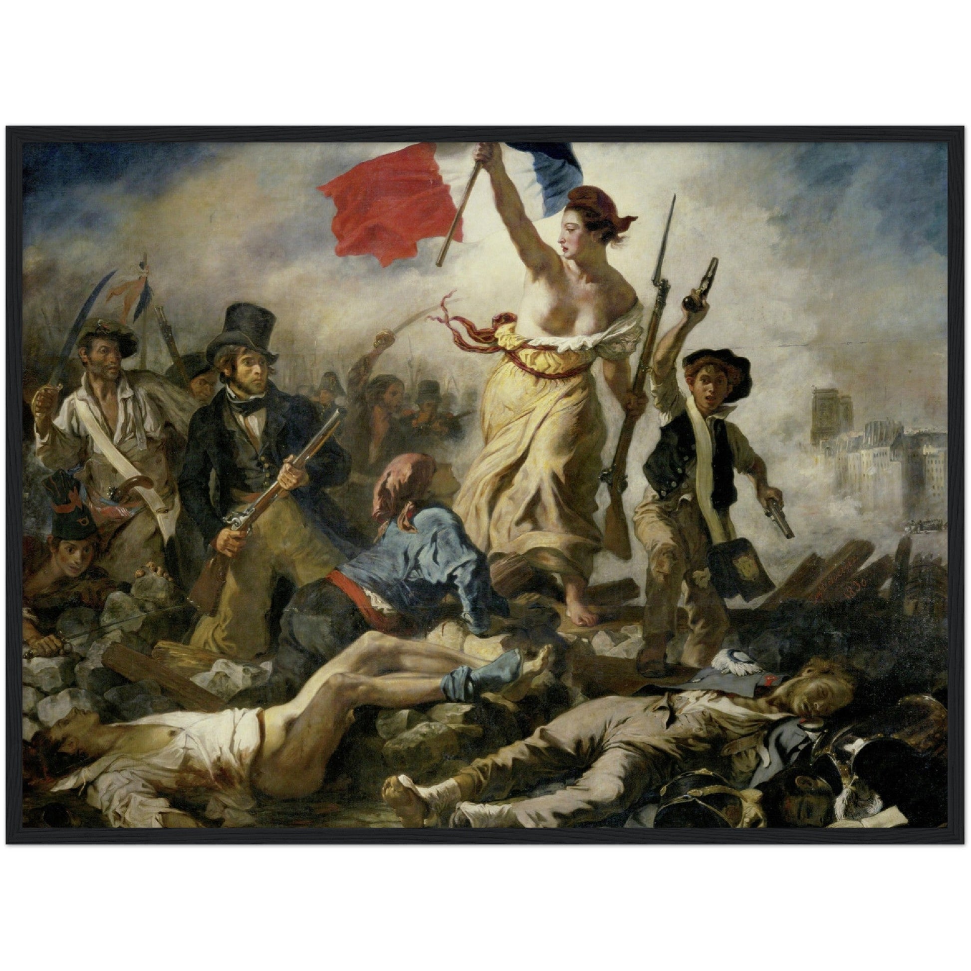 Liberty Leading the People - Eugène Delacroix - Print Material - Master's Gaze