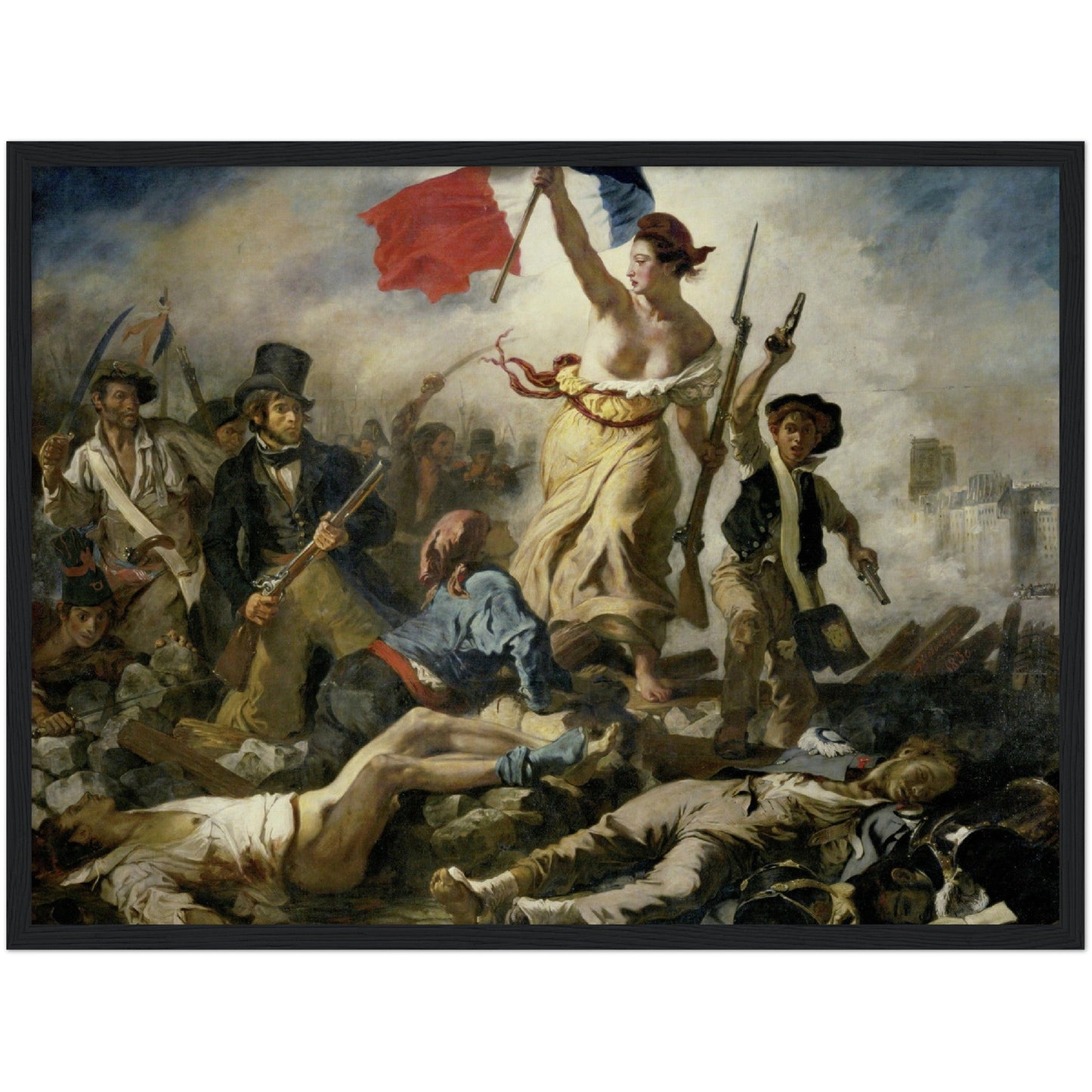 Liberty Leading the People - Eugène Delacroix - Print Material - Master's Gaze